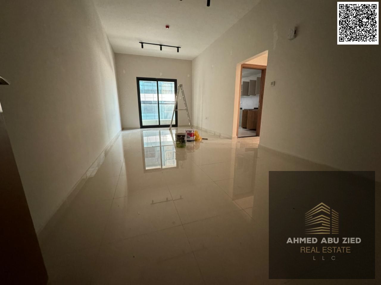 Largest 2BR apartment for annual rent in Al Rashidiya 1, built-in wardrobes, balcony, spacious layout, prime lively location, modern finishes.