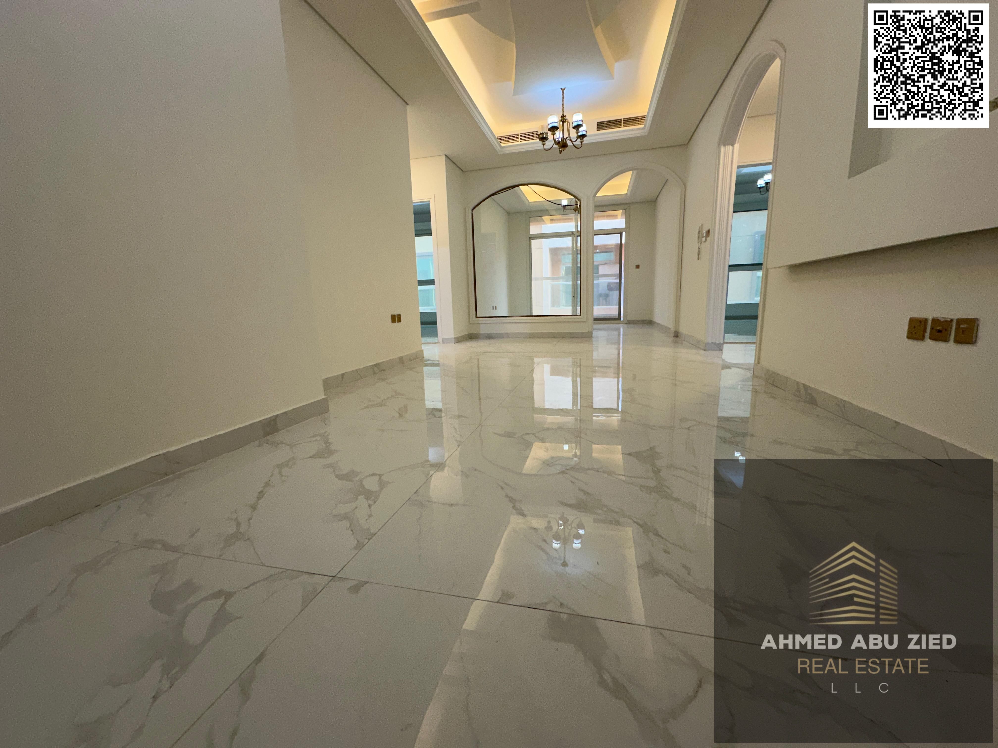 Elegant 2BR apartment with living room, majlis, and storage, first tenant in Al Muweihat 3. Balcony, pool, gym, prime Sheikh Mohammed bin Zayed Rd.