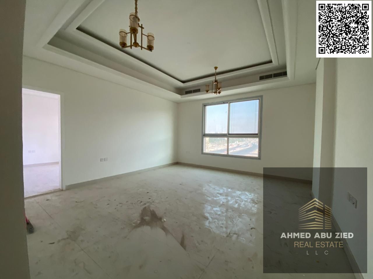 New building with gym & pool. Luxury 3BR apartments with built-in wardrobes in Al Mowaihat 3, prime Sheikh MBZ Road. Free month.