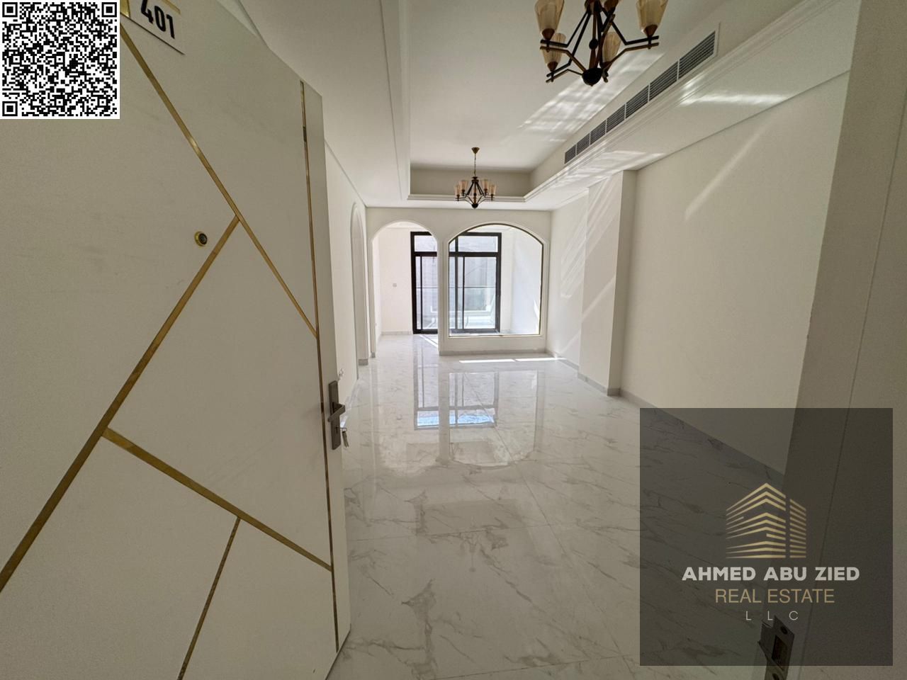 Luxury two-bedroom apartment for annual rent | First occupancy | New building | Two bedrooms | Two bathrooms | Two living rooms | Excellent kitchen |