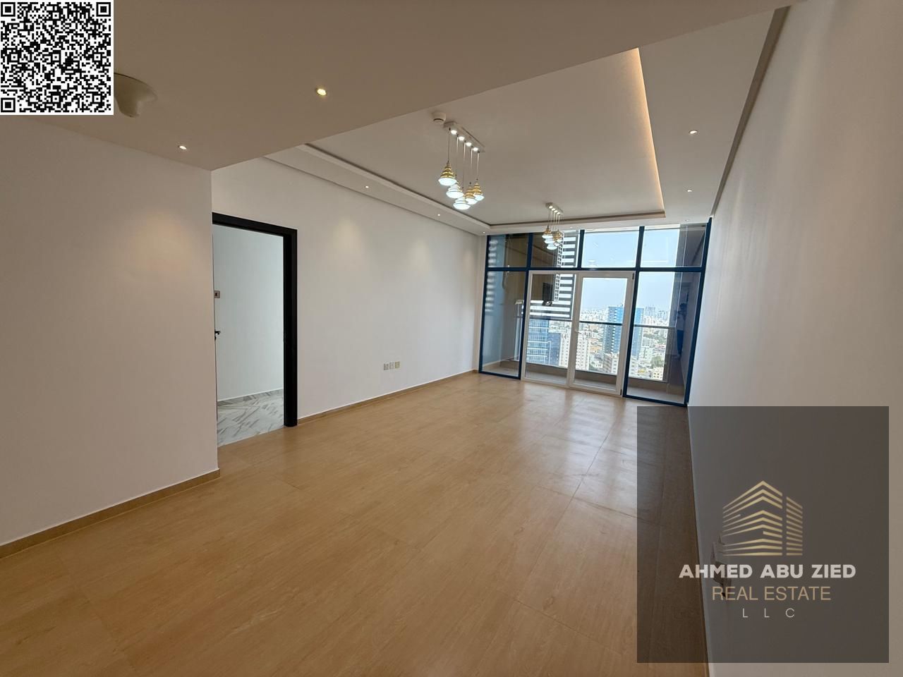 Free parking | Luxurious and elegant one-bedroom apartment for annual rent | Master bedroom | 2 bathrooms | Spacious living room | Balcony | Super del