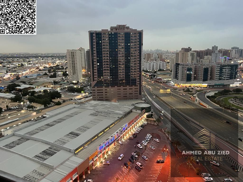 The best and most luxurious apartment with a sea view, two master bedrooms, a large hall with 3 bathrooms, a balcony, and central air conditioning, in