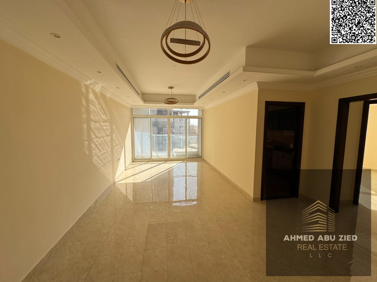 Luxury and beautiful three-bedroom apartment with a living room available for annual rent in Rawda 2 - Three bedrooms - Master bedroom - Three bathroo
