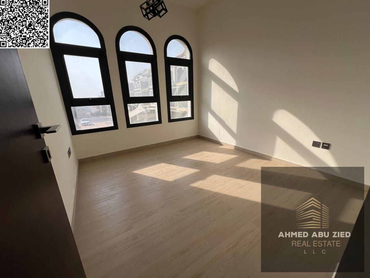 Uptown luxury apartment with three bedrooms, a spacious living room, a kitchen with a storage room, three bathrooms, super deluxe finishing, two stora
