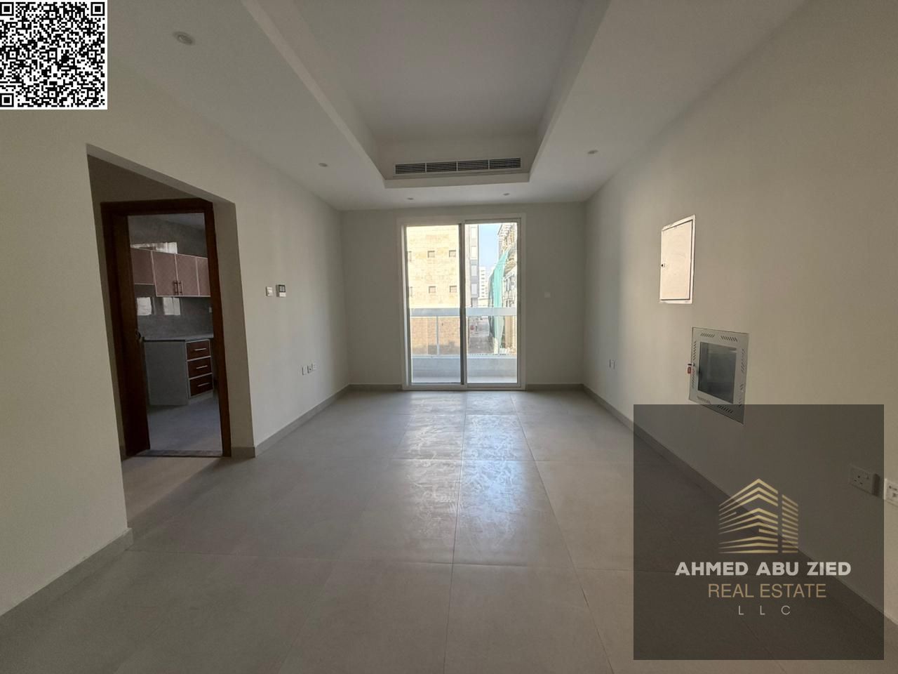 Beautiful and elegant one-bedroom apartment for annual rent - brand new building - first occupancy - master bedroom - 2 bathrooms - balcony - super de