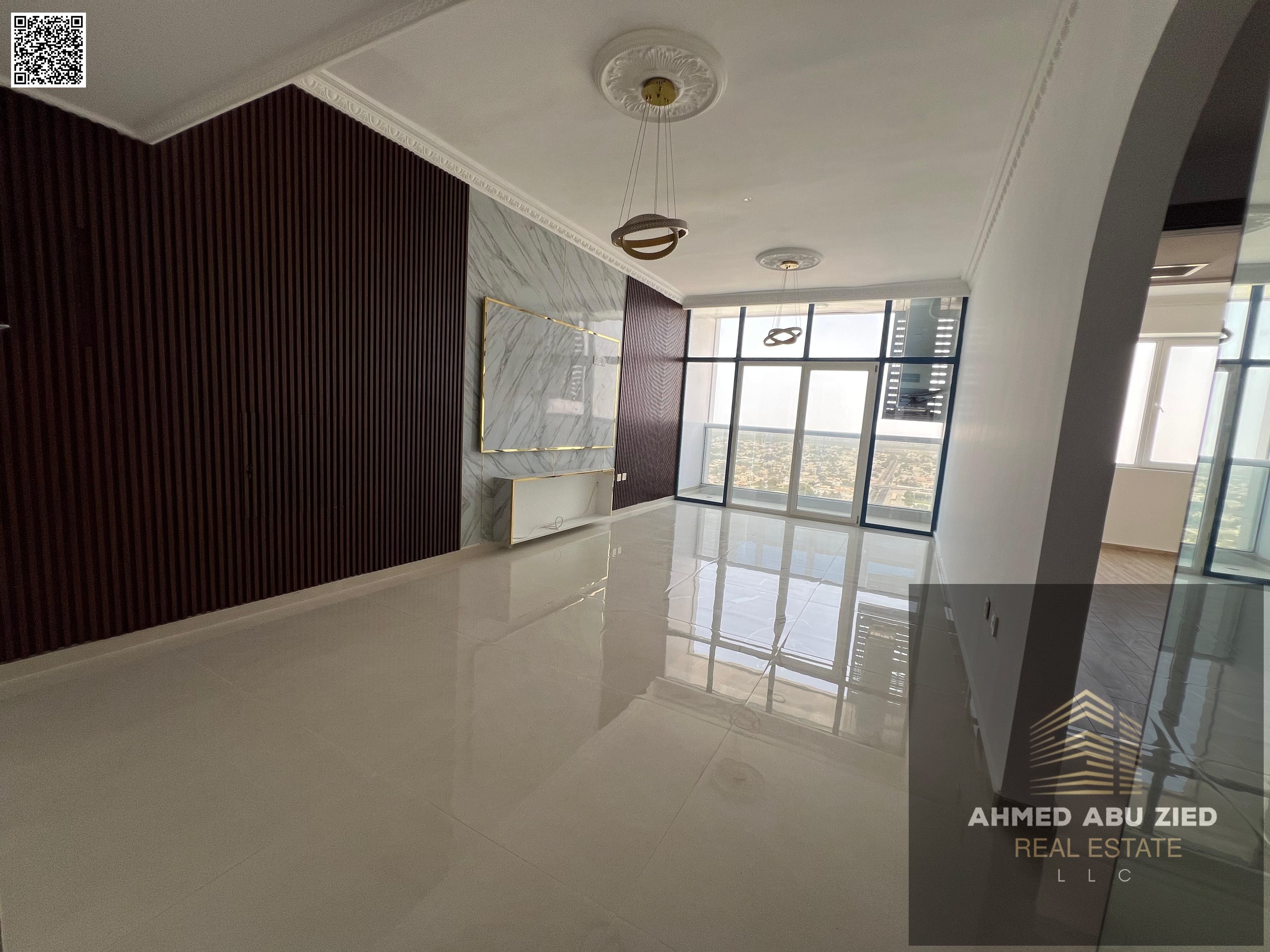 Free Parking | Luxury 1BR in Prime Ajman | Master Room | Hall | Balcony | Panoramic View | Central AC | Hotel Finish | Very Spacious