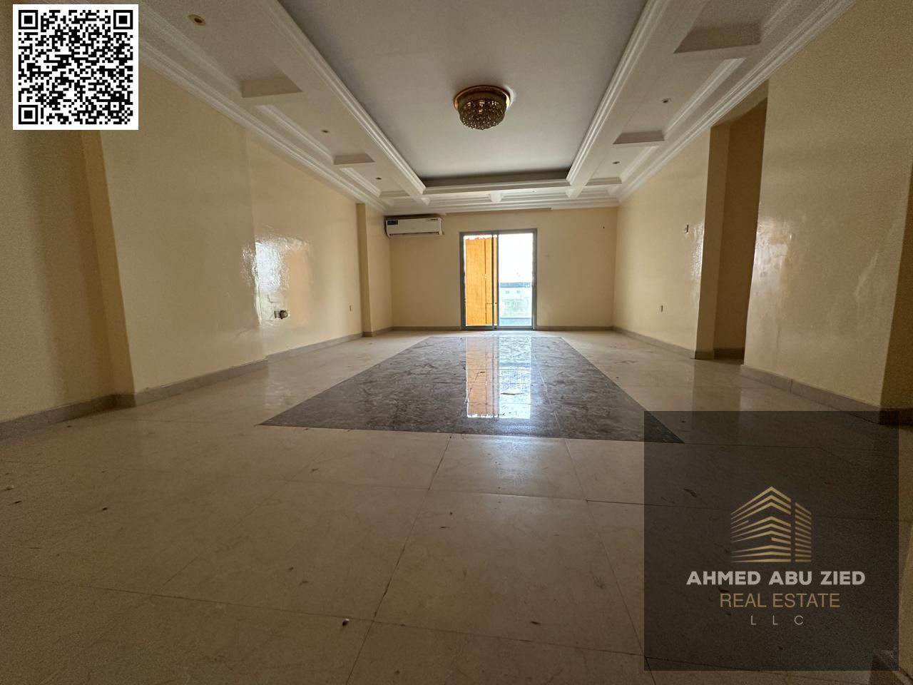 For annual rent – Largest and cheapest 3-bedroom apartment in Ajman – Al Rashidiya 3, near Grand Mall Spacious living room 3 bathrooms 2 balconies