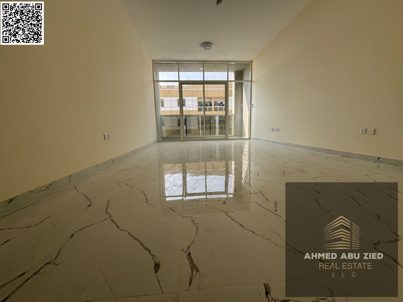For annual rent: The largest and most luxurious two-bedroom apartment with a living room and maid's room in Al Jurf 3. Separate maid's room 3 bathroom