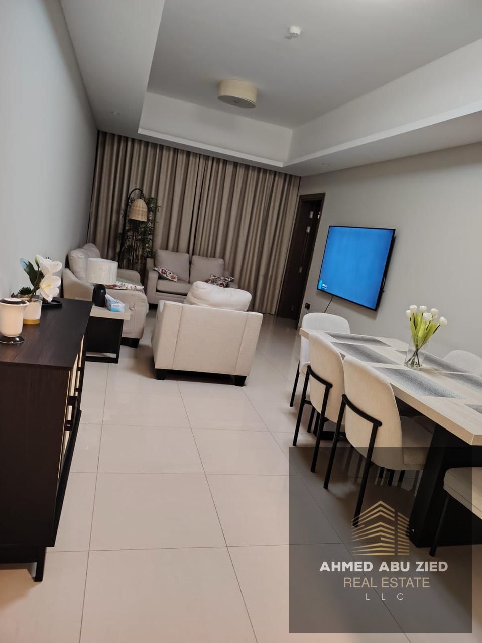 Fully Furnished 3BHK Apartment for Annual Rent in Gulfa Tower – Luxury Finishing with Gym & Pool – AED 80,000 Yearly