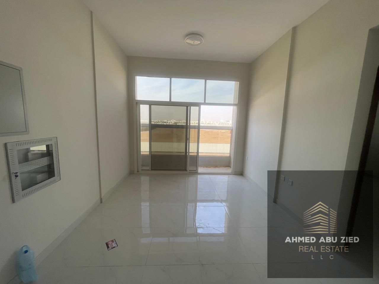 Spacious 2BHK Apartment for Annual Rent in Al Alia, Ajman – Master Bedroom – Open View Balcony – AED 40,000 Yearly