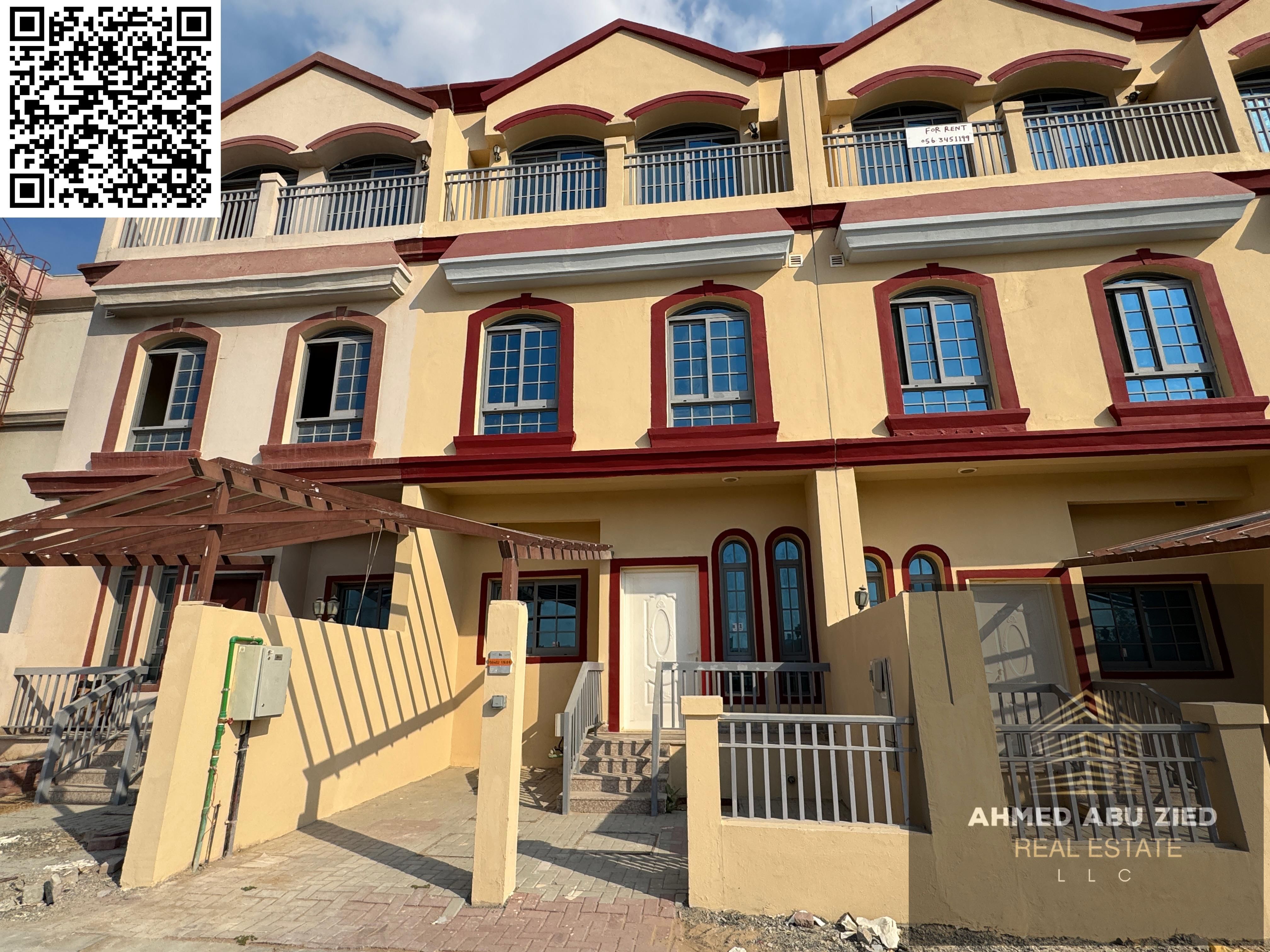 luxurious townhouse in Al Zahia, Ajman Modern design and a prime location for those seeking comfort and privacy, within a quiet, family-friendly resid