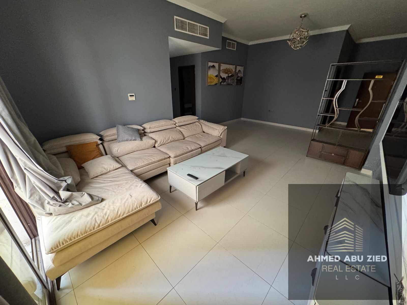 Second tenant | 2 bedrooms | Living room | 3 bathrooms | Open view | Fully equipped kitchen | Balcony | Spacious areas | Deluxe finishing | For annual
