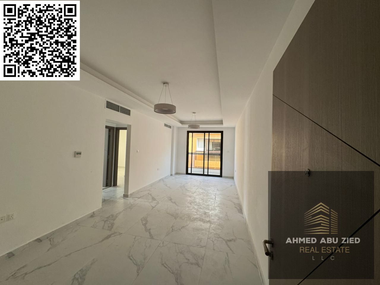 First occupancy | Two bedrooms and a living room | Super deluxe finishing | One month free | Three bathrooms with excellent finishes | Balcony with an
