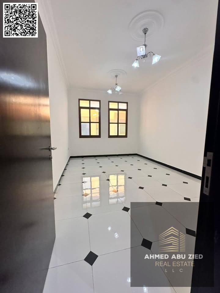 The most elegant and beautiful bedroom and living room with a balcony offering an open view, central air conditioning, two bathrooms, and superb finis