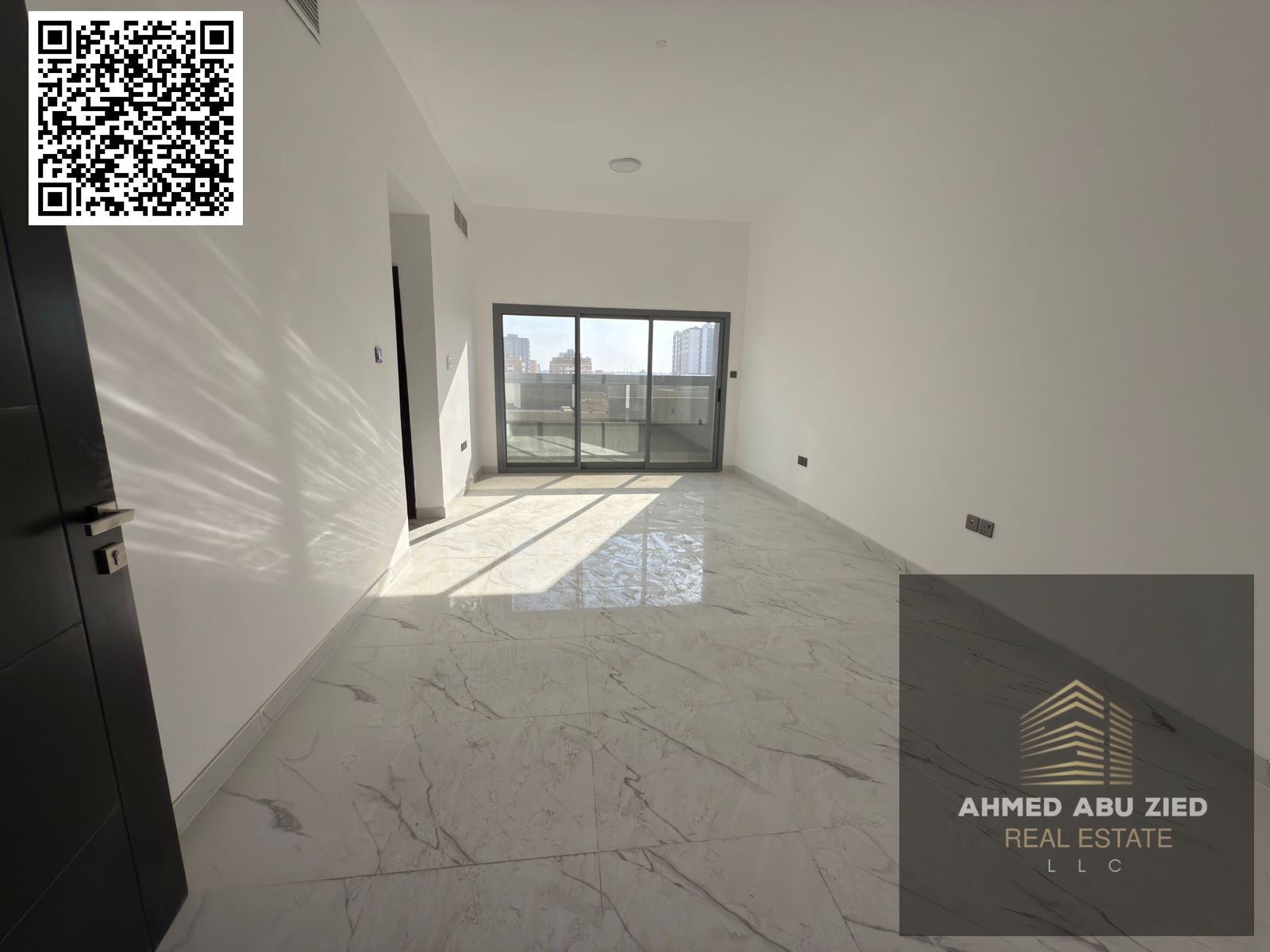 Built-in wardrobes | First occupancy | Excellent space | Balcony with open view | One bedroom and living room | Two bathrooms | Prime location near al