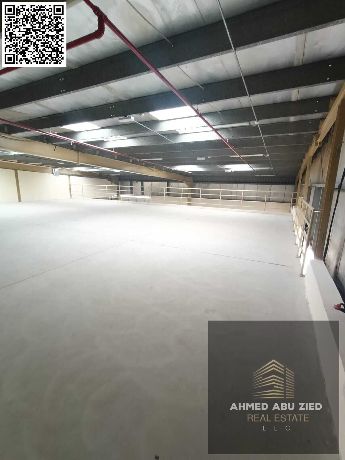 Three warehouses are available for annual rent in Al Jurf Industrial Area 1, Ajman. Each warehouse is 6000 sq ft and includes a mezzanine and two bath