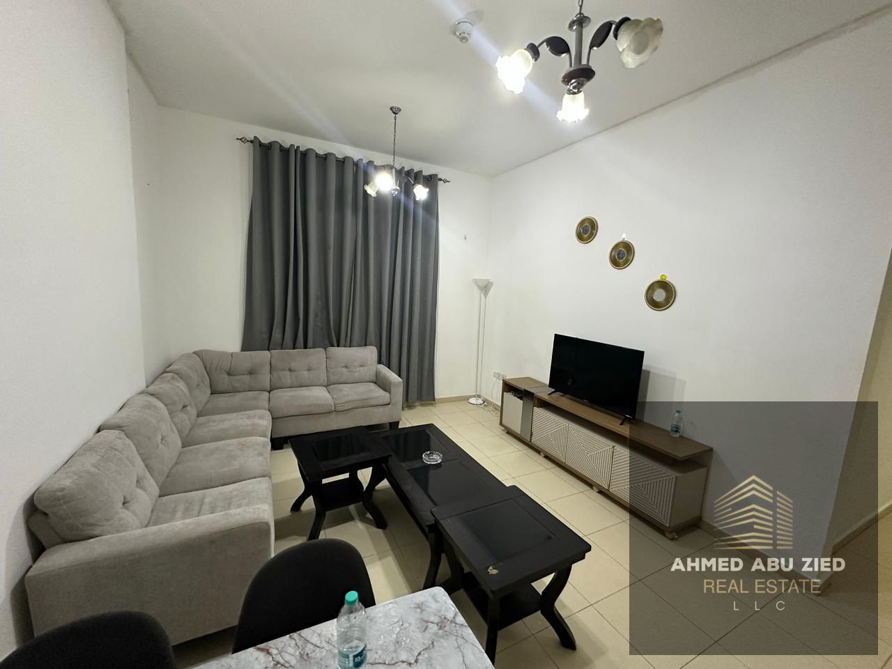 2 bedrooms and a living room, fully furnished | For annual rent | In Ajman | Spacious | Balcony with an open view | Luxurious hotel-style finishes | M