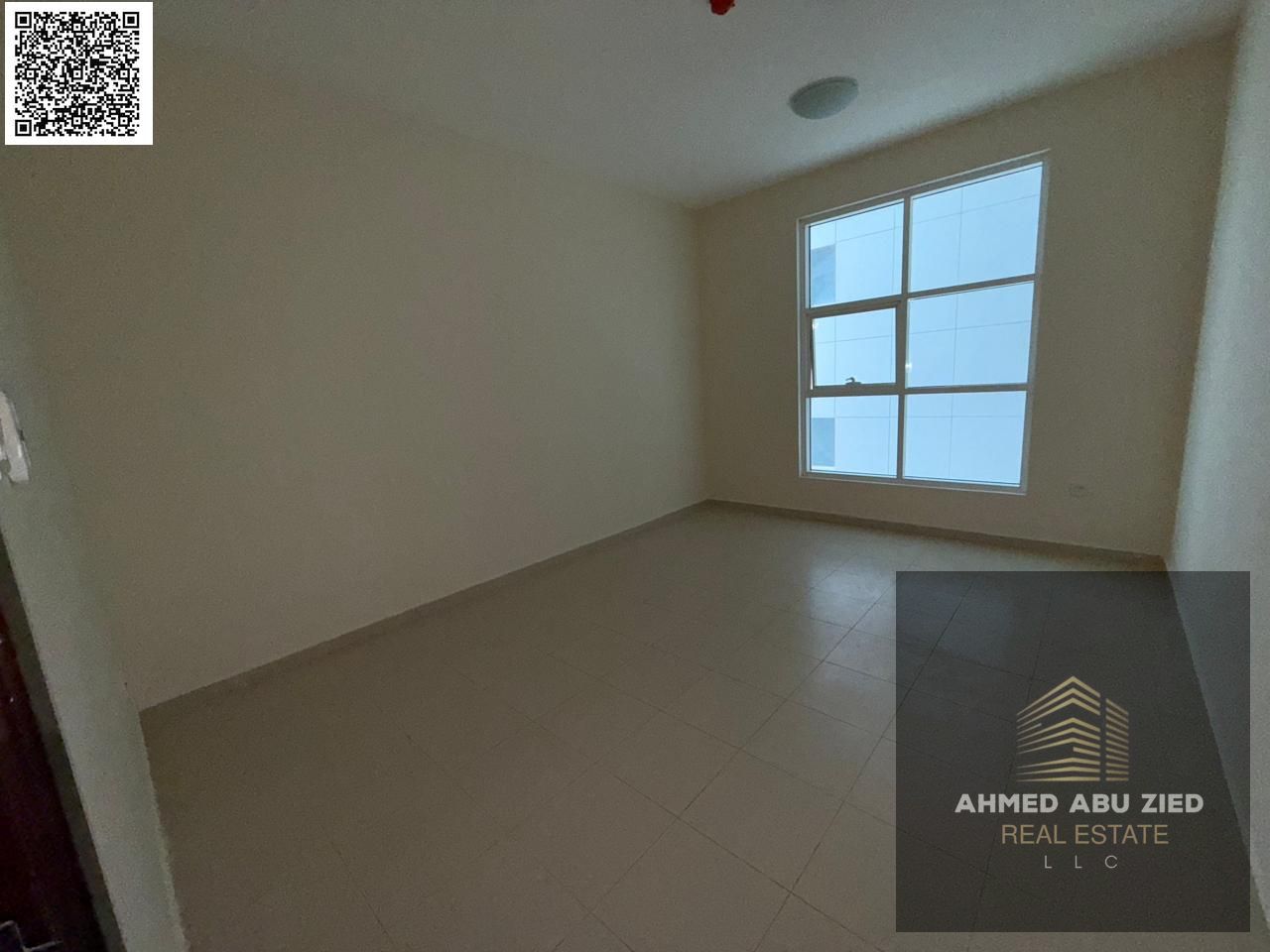 One bedroom and living room | For annual rent | Spacious | 2 bathrooms | Balcony with open view | Free maintenance by the owner | 6 post-dated checks