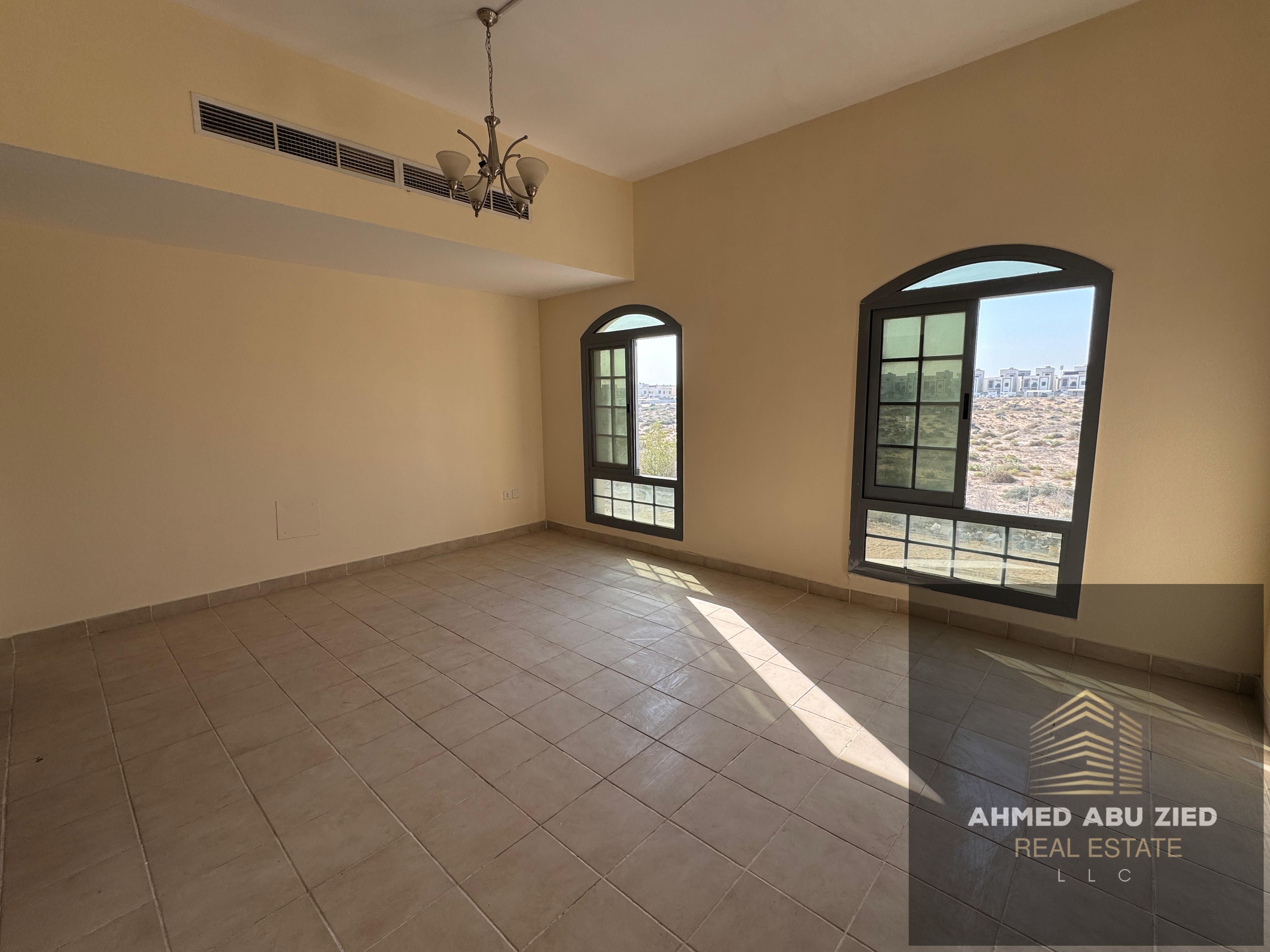 Uptown for Annual Rent in Ajman | Al Zahya Area | Two-Storey Unit | 2 Spacious Bedrooms | 3 Bathrooms | On Mohammed Bin Zayed Road