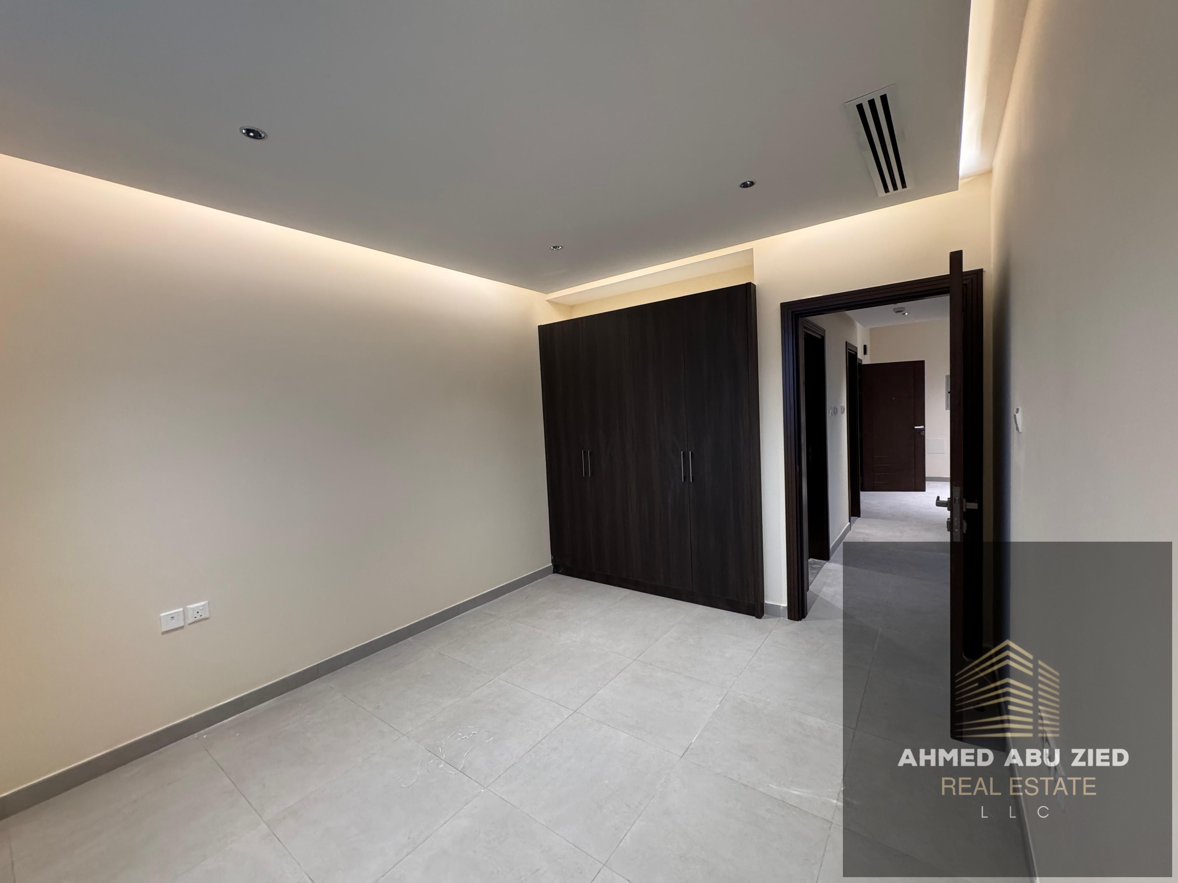 Two bedrooms and hall | First tenant | Built-in wardrobes | Balcony with open view | One month free | Luxury hotel-style finishes