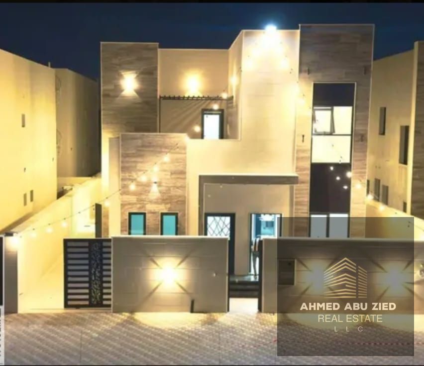 Villa for Annual Rent in Ajman | First Occupant | Spacious | 4 Master Bedrooms | Maid’s Room | 5 Bathrooms | Fully Equipped Kitchen