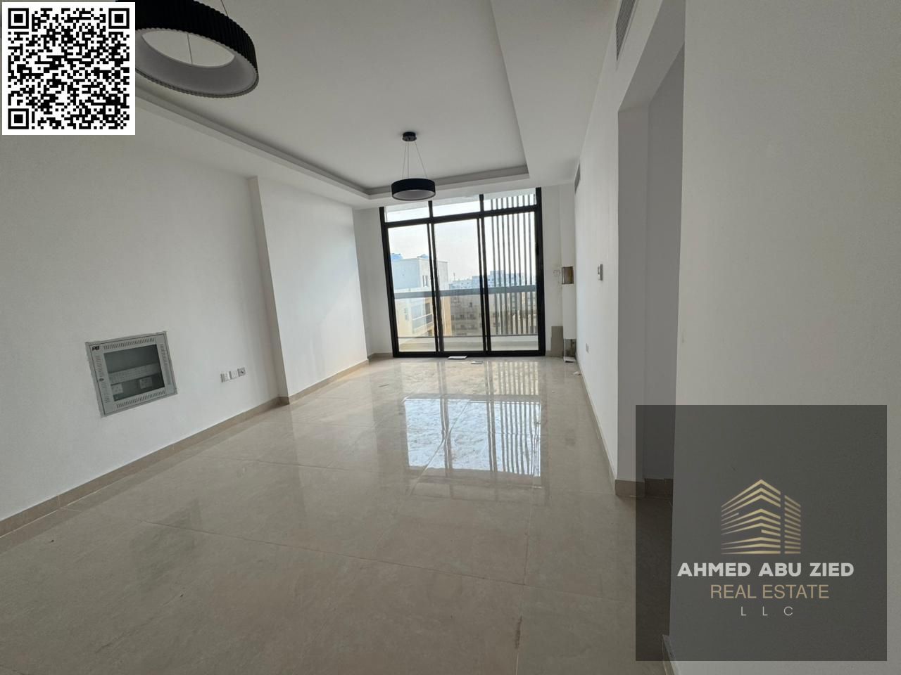 First occupant – Two-bedroom apartment in Al Jurf 3 with a balcony, three bathrooms, modern finishes, and a prime location close to essential services