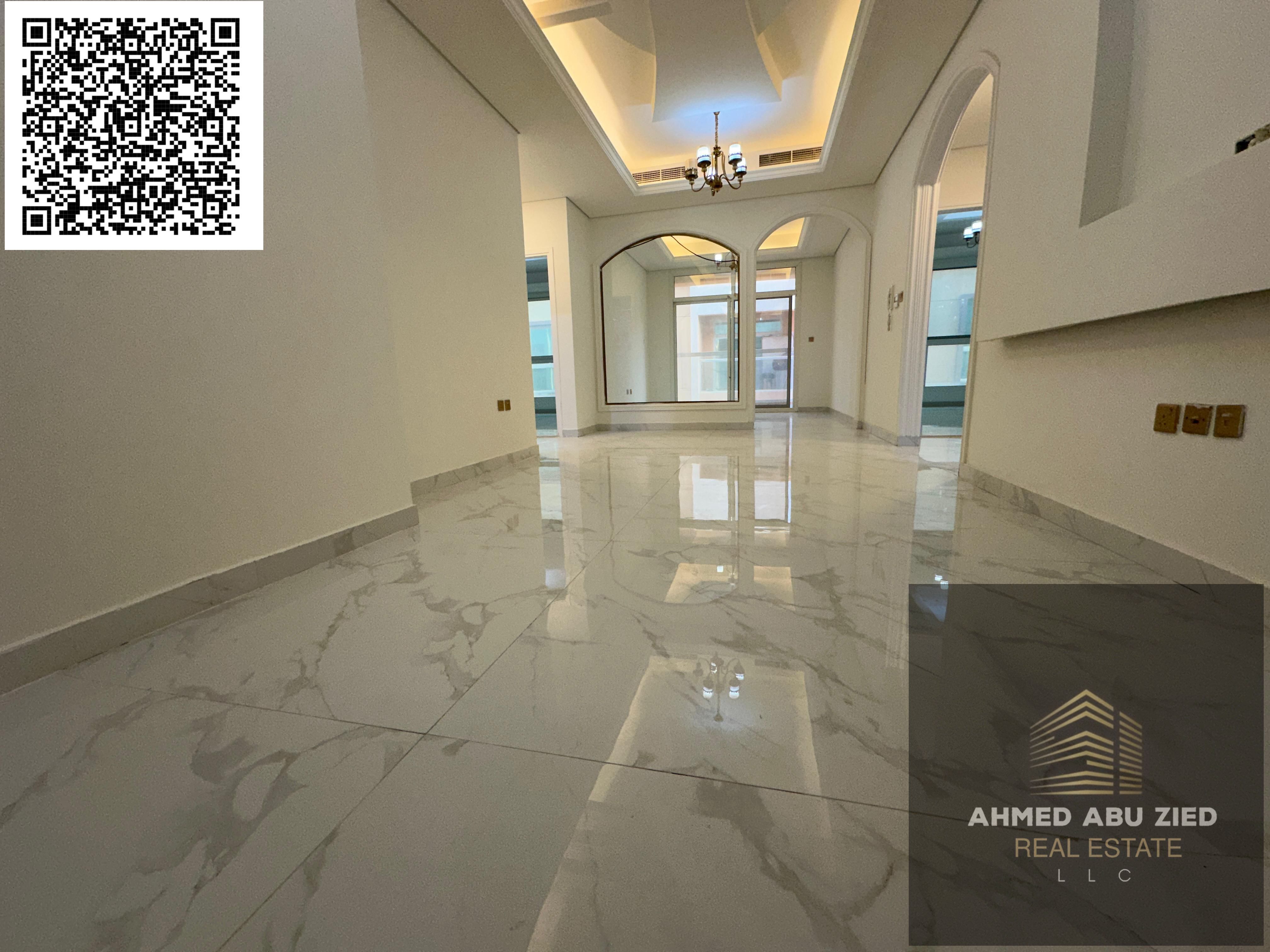 Two bedrooms and hall | Free parking | One month free | Flexible payment options | Up to 6 cheques | Cheque security deposit | Close to Mohammed Bin Z