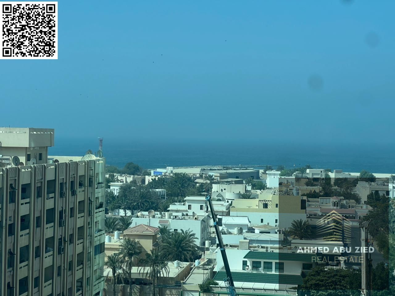 Free parking and sea view. One-bedroom apartment for rent in Al Rashidiya 3, Ajman One Towers, with an open kitchen, master bedroom, and a location cl