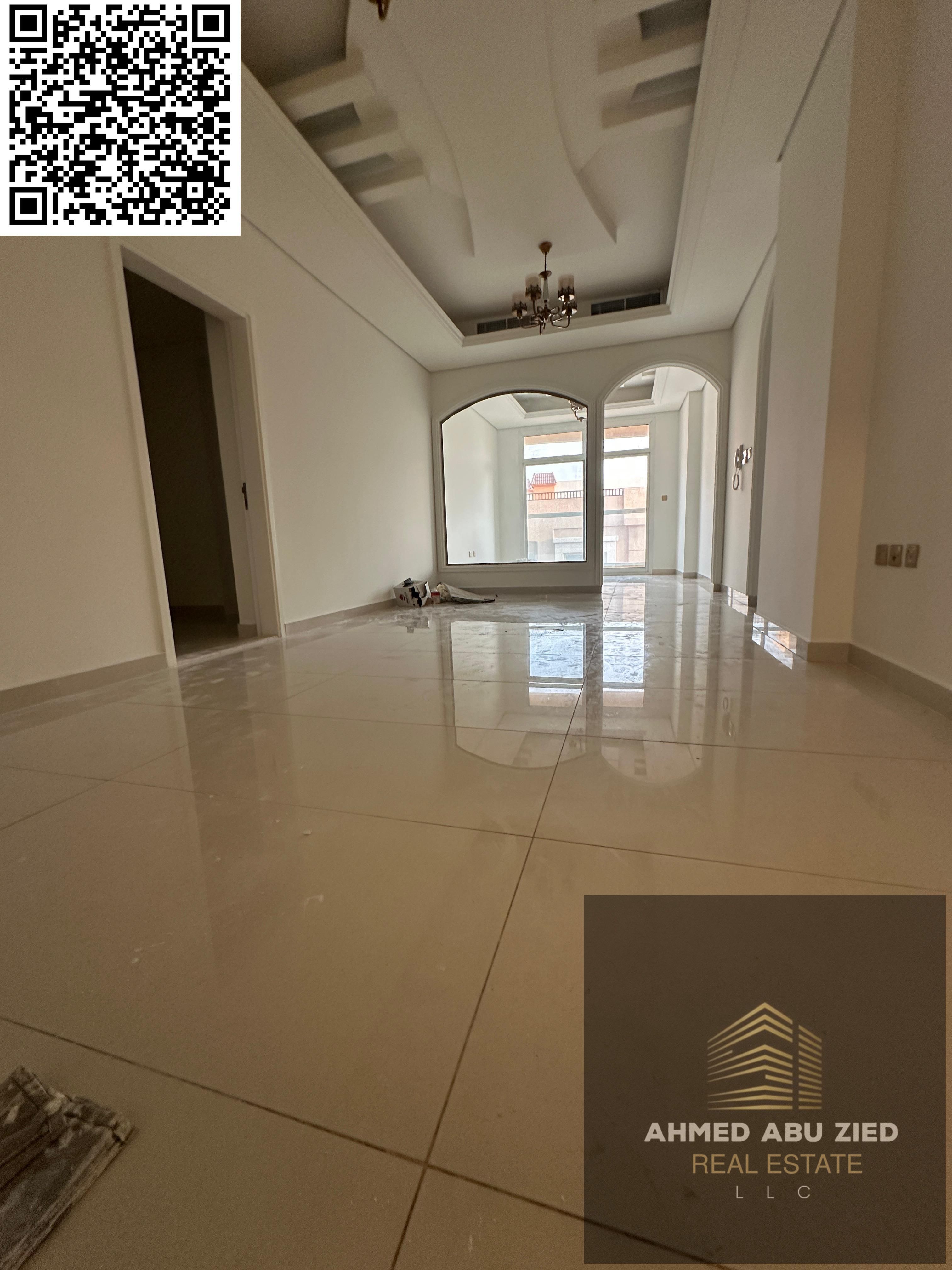 For annual rent - a master bedroom apartment with a hall and a sitting room (second resident) in Al Muwaihat 3, Ajman, in a strategic location near Al
