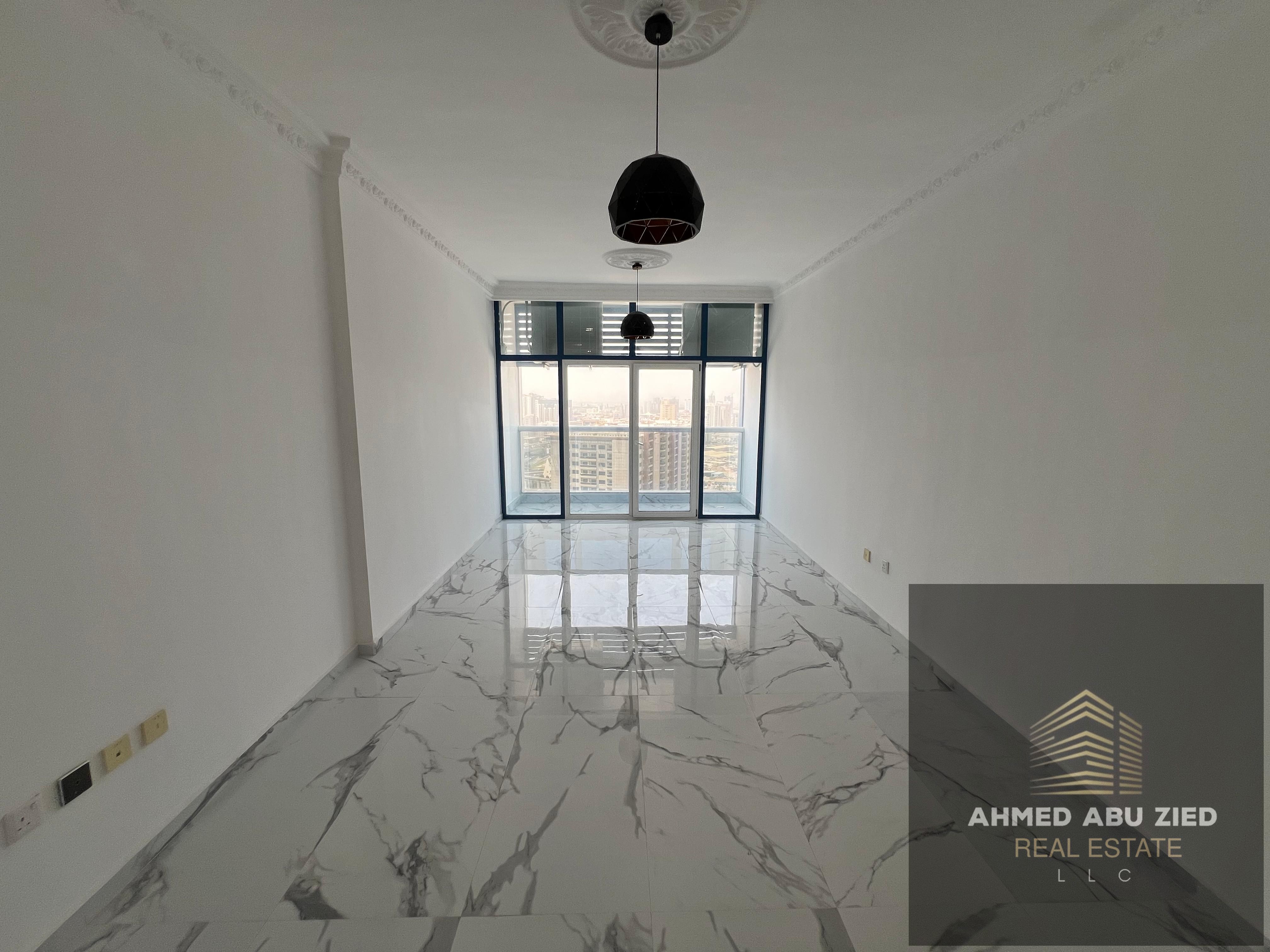 2bhk for rent in Musherif Ajman | First tenant | Sea view | Free parking | Security deposit by cheque