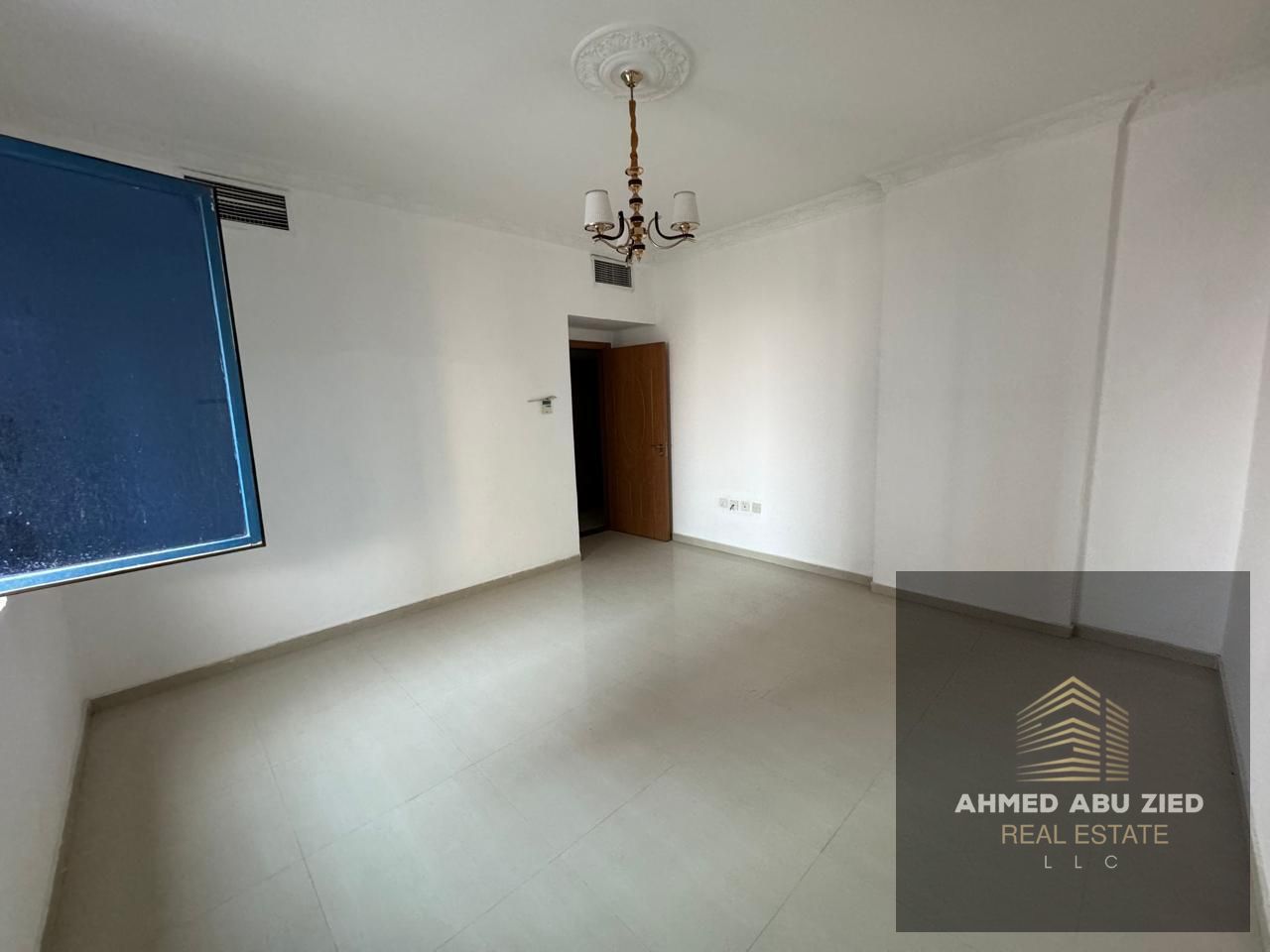 Two-bedroom apartment with a living room for annual rent in Al Nuaimiya 3. It includes one master bedroom, two bathrooms, a very spacious living room,