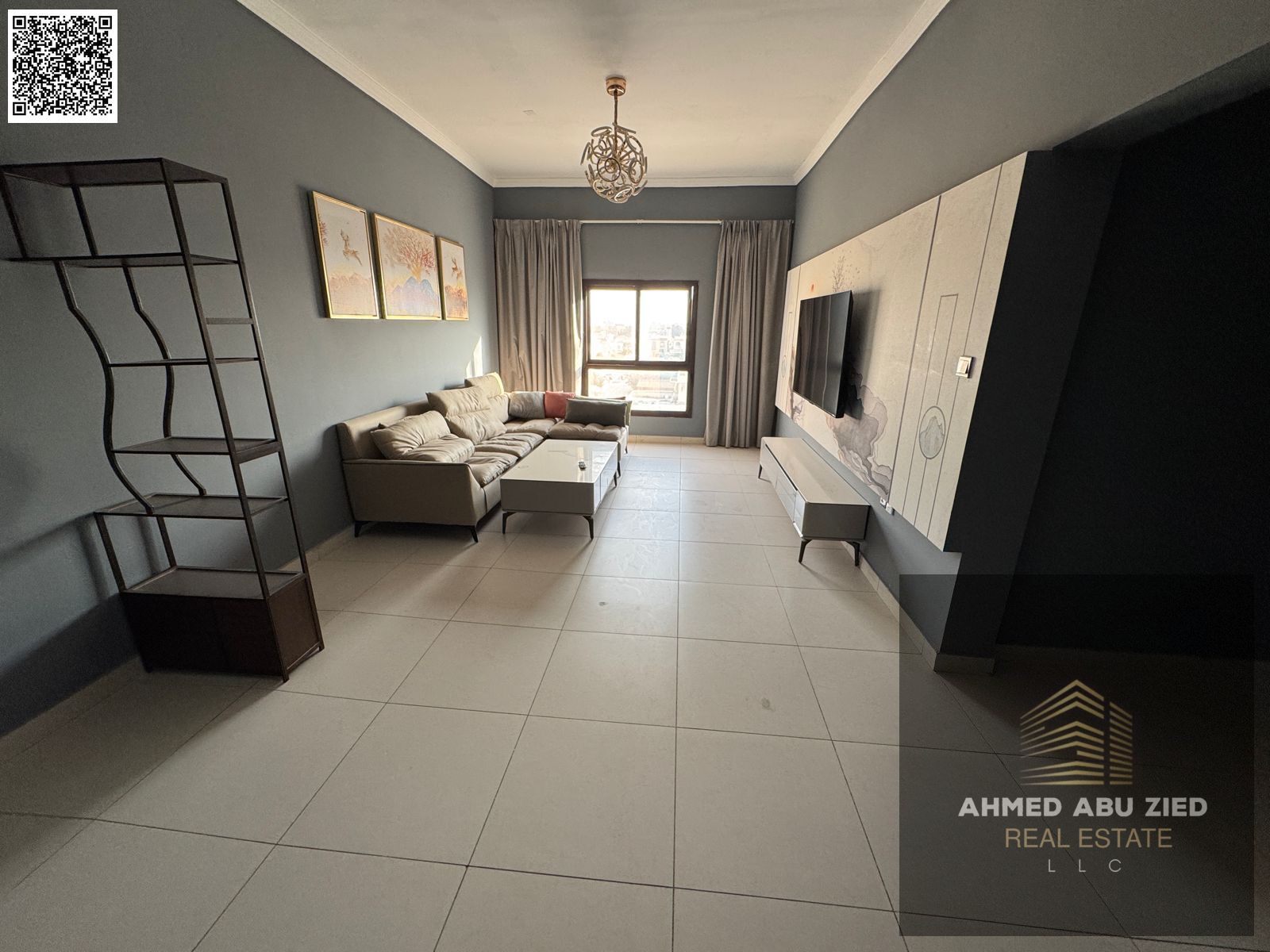 Two bedrooms and a living room, Al Rawda 2, near Sheikh Ammar Street and Layali Beirut Restaurant, central air conditioning, 2 bathrooms, balcony