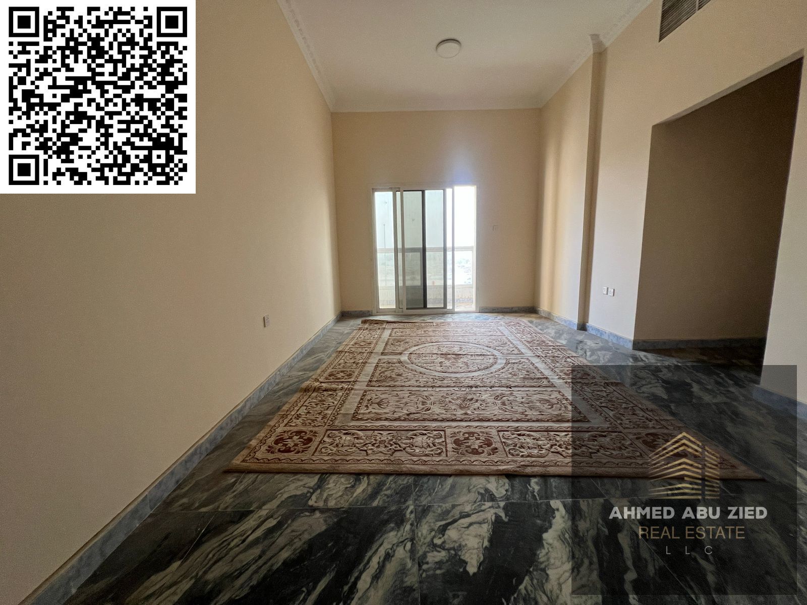 One-bedroom apartment for annual rent in Al Jurf 3, Ajman – open view and central air conditioning, priced at AED 29,000