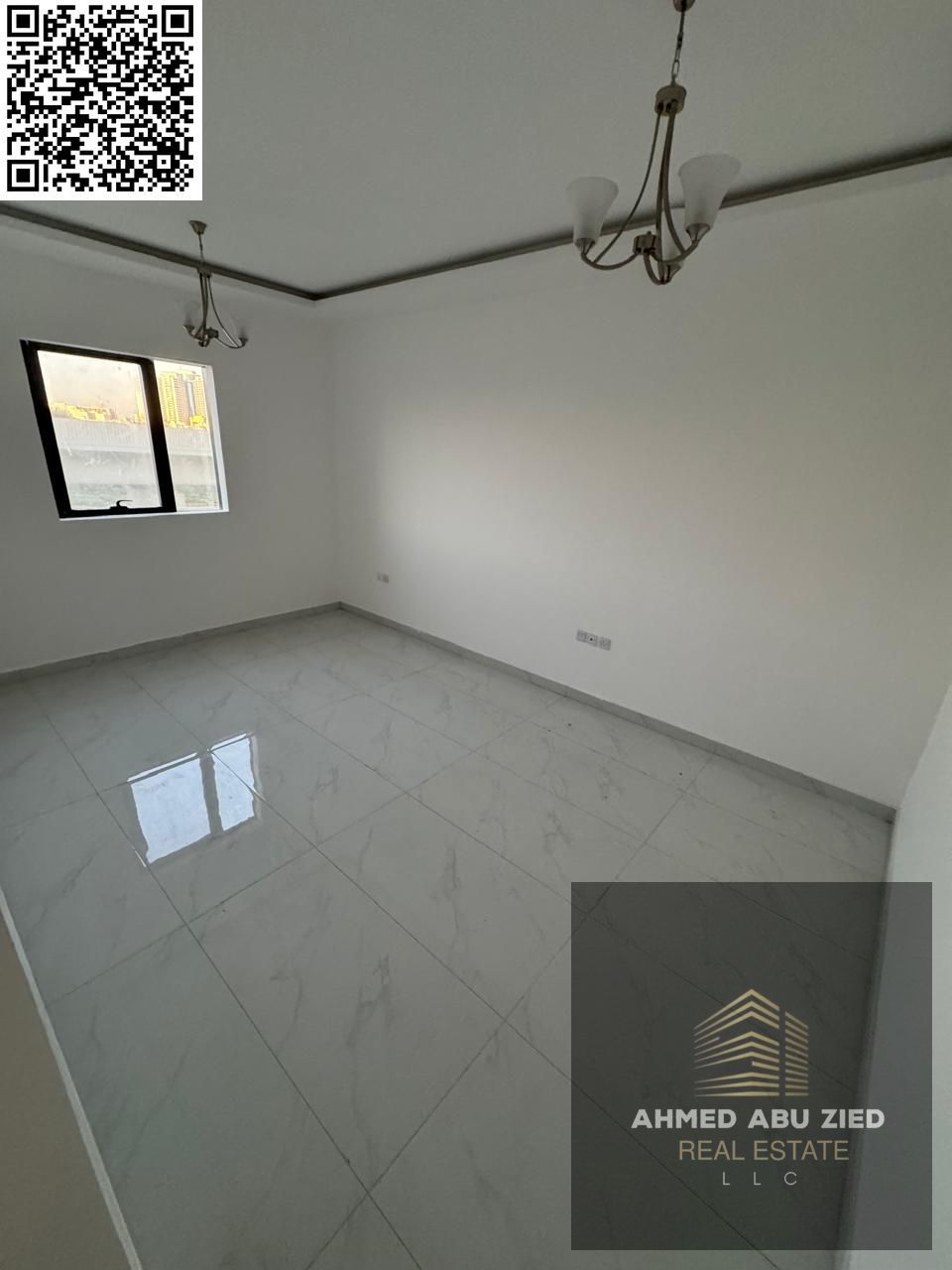 Two master bedrooms and a living room, first occupancy, for annual rent in Al Nuaimiya 3 – modern finishing and prime location