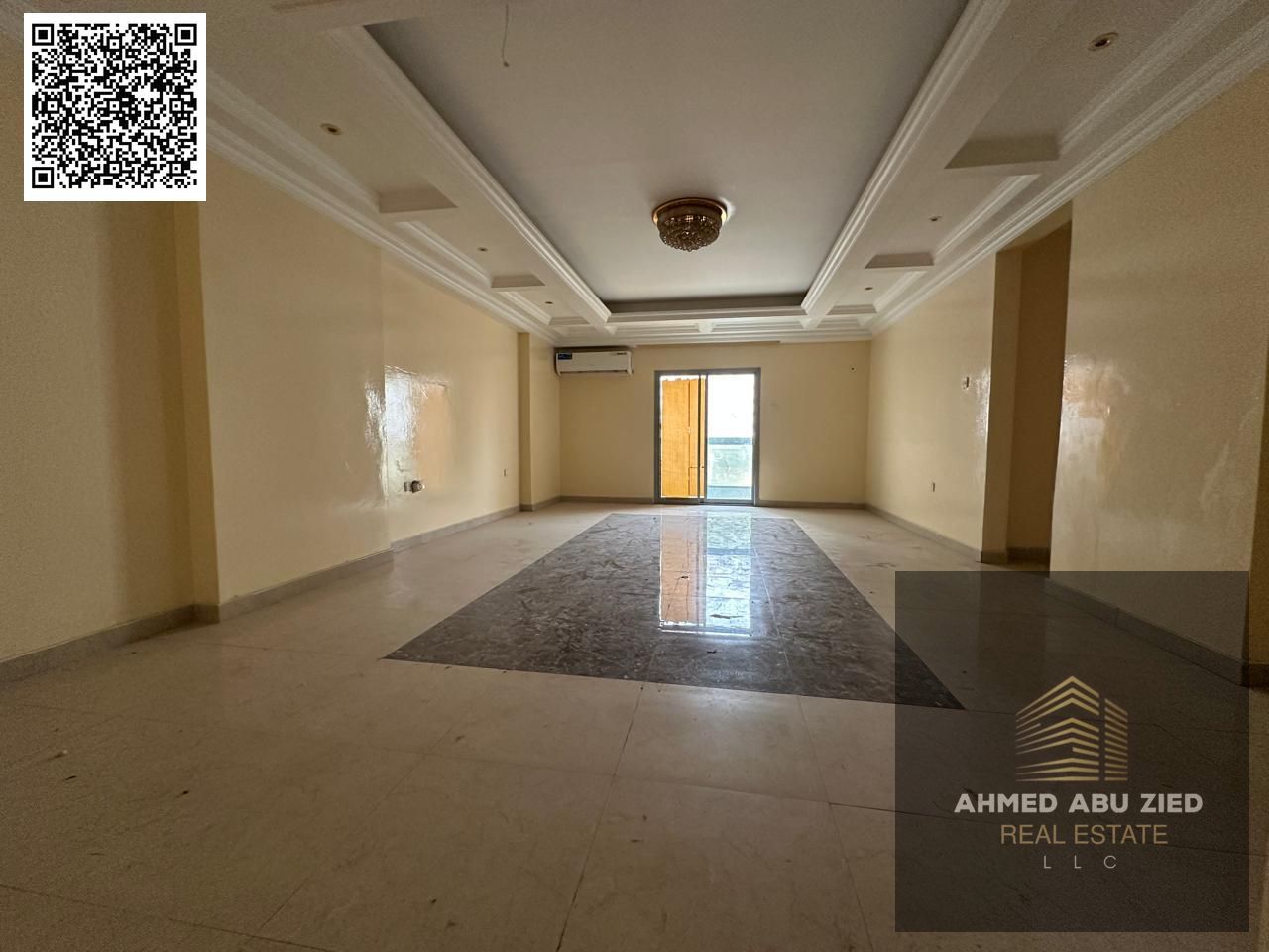 Largest and cheapest 3-bedroom apartment with 3 bathrooms for annual rent in Ajman, Al Rashidiya 3, near Grand Mall and close to the old traffic road.