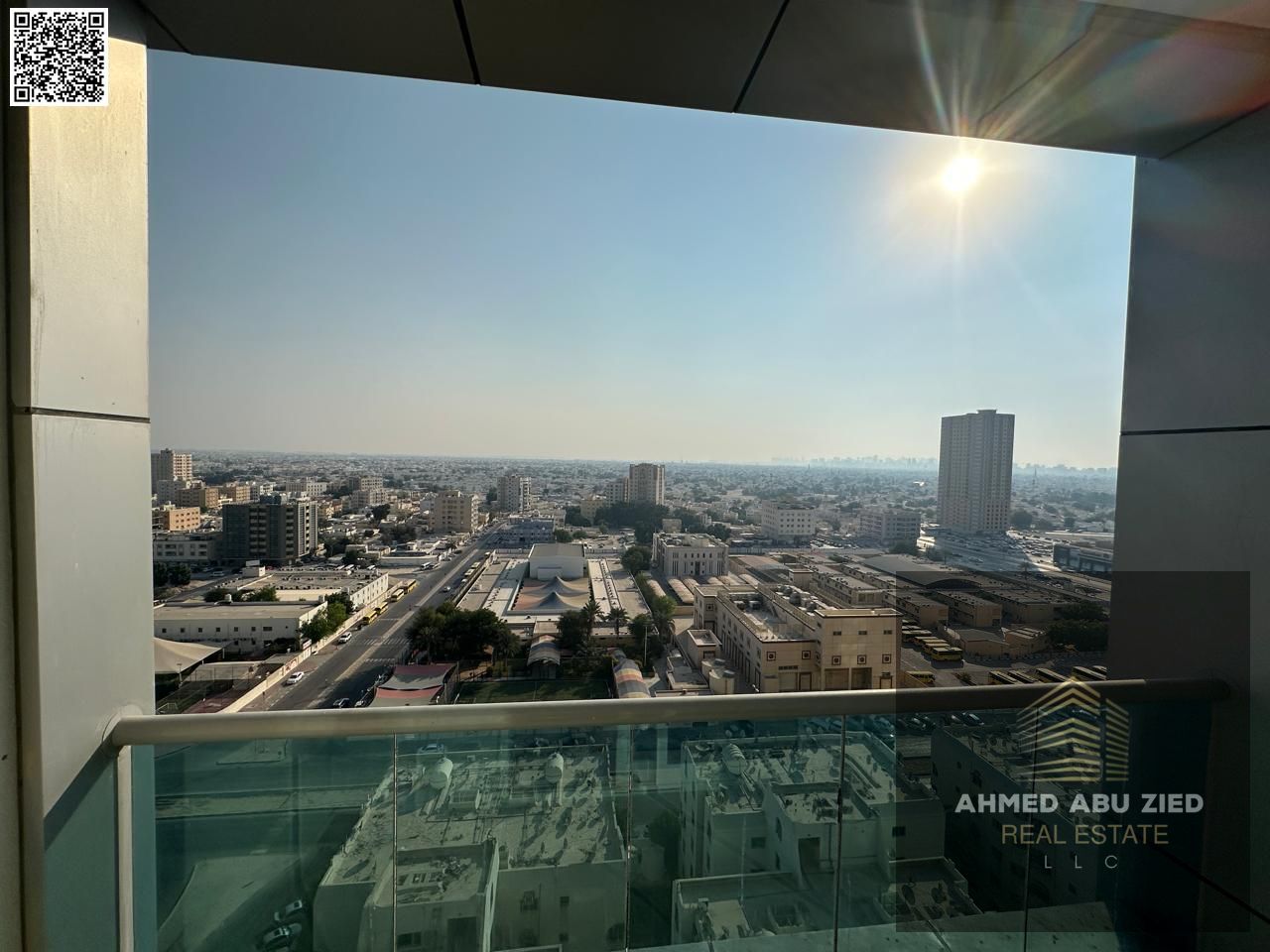 Two bedrooms and a living room for annual rent in Ajman, City Towers, opposite Grand Mall and next to Al Safeer Mall, Al Nuaimiya 3, Khalifa Street. 2