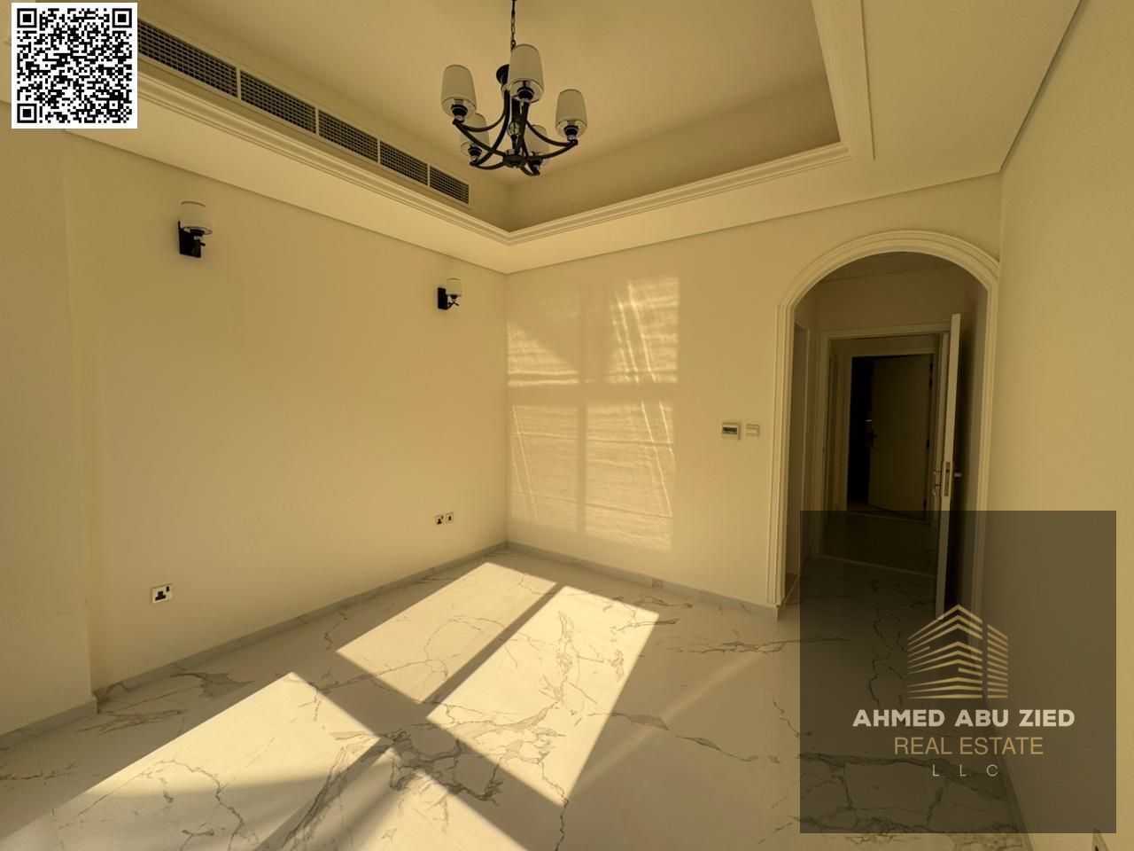 First occupancy! One bedroom apartment with living room and majlis in Al Muwaihat, directly on Mohammed Bin Zayed Road, with a swimming pool and excep