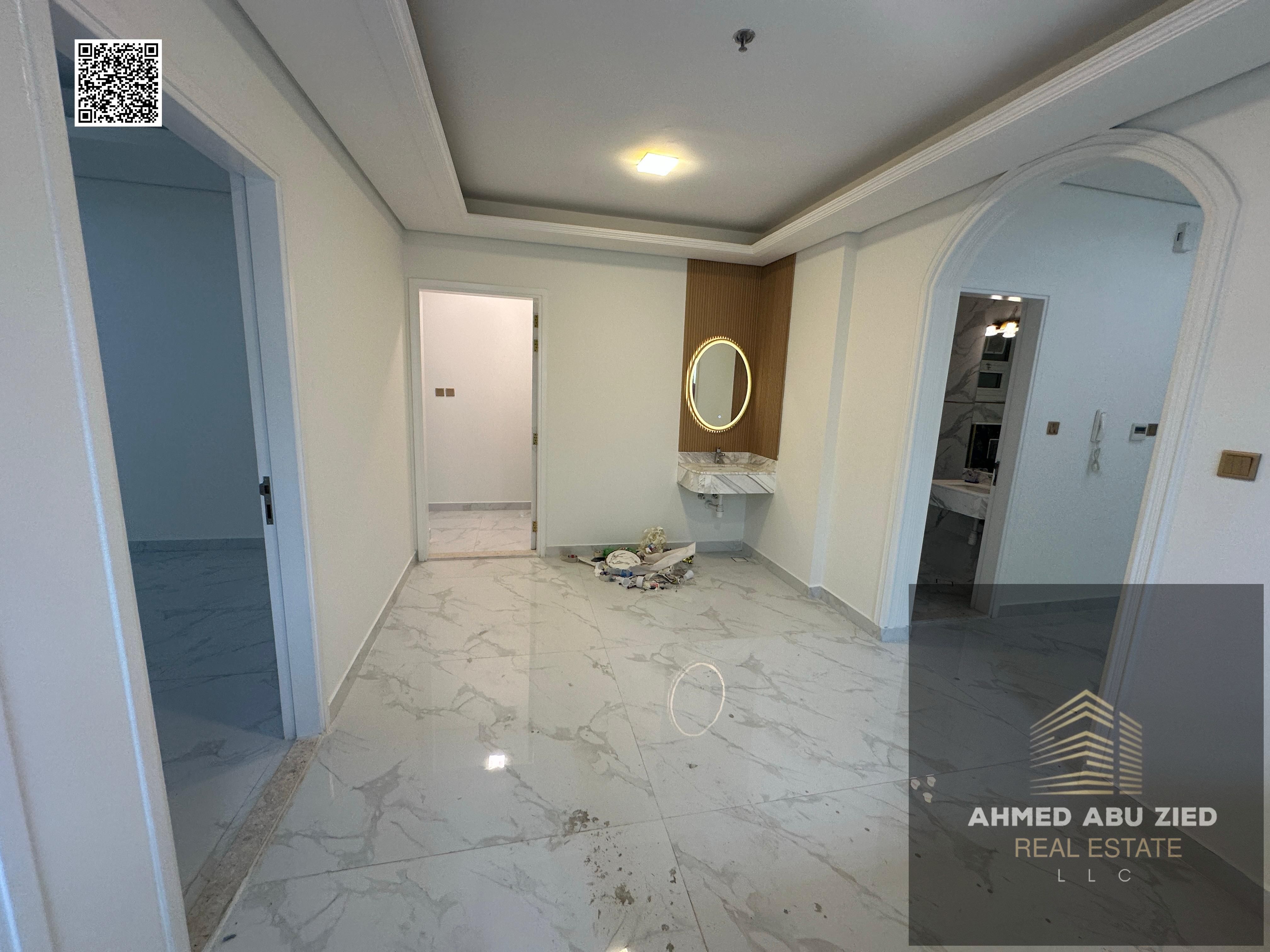 3 master bedrooms and 2 living rooms with a high-end view - Luxury apartment, second occupant, in Al Muwaihat 3, near Al Madaris Street, for only 62,0