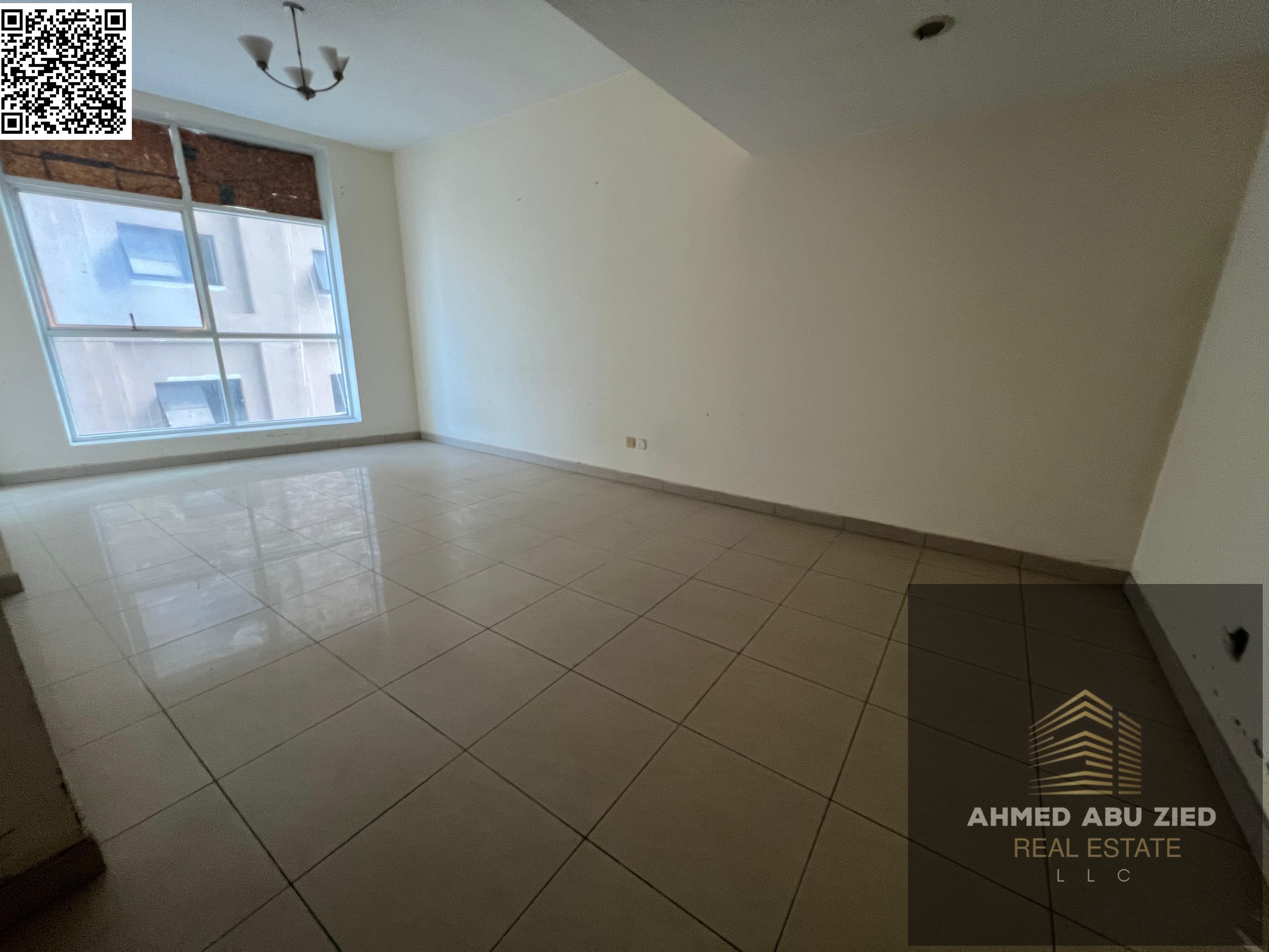 Rent now a luxurious one-bedroom apartment in Al Bustan - free air conditioning, private parking, and next to the bus station at a special price!