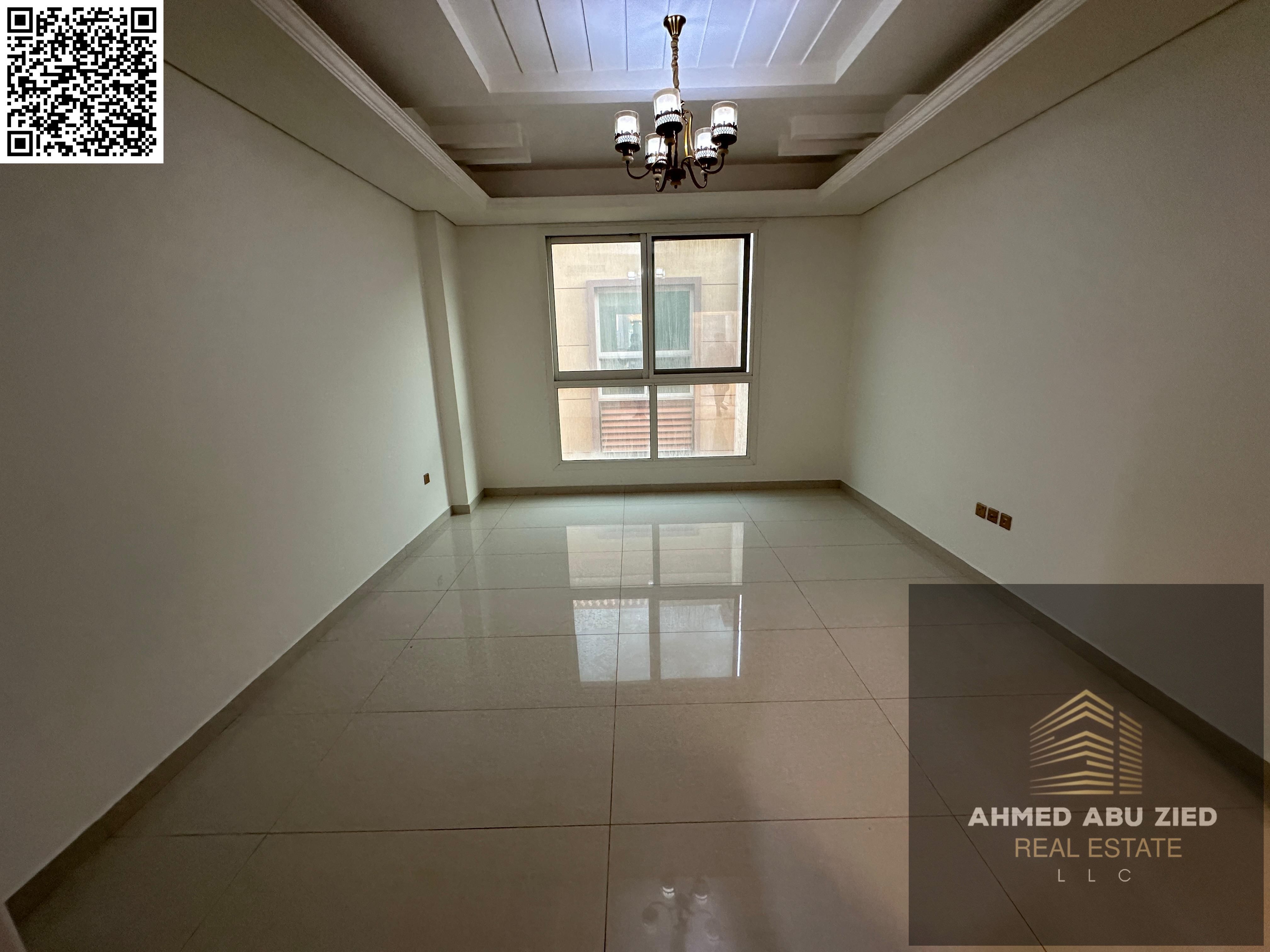 Luxury two-bedroom apartment with a living room and majlis - second occupant in Al Muwaihat 3, ideally located near schools and ADNOC!