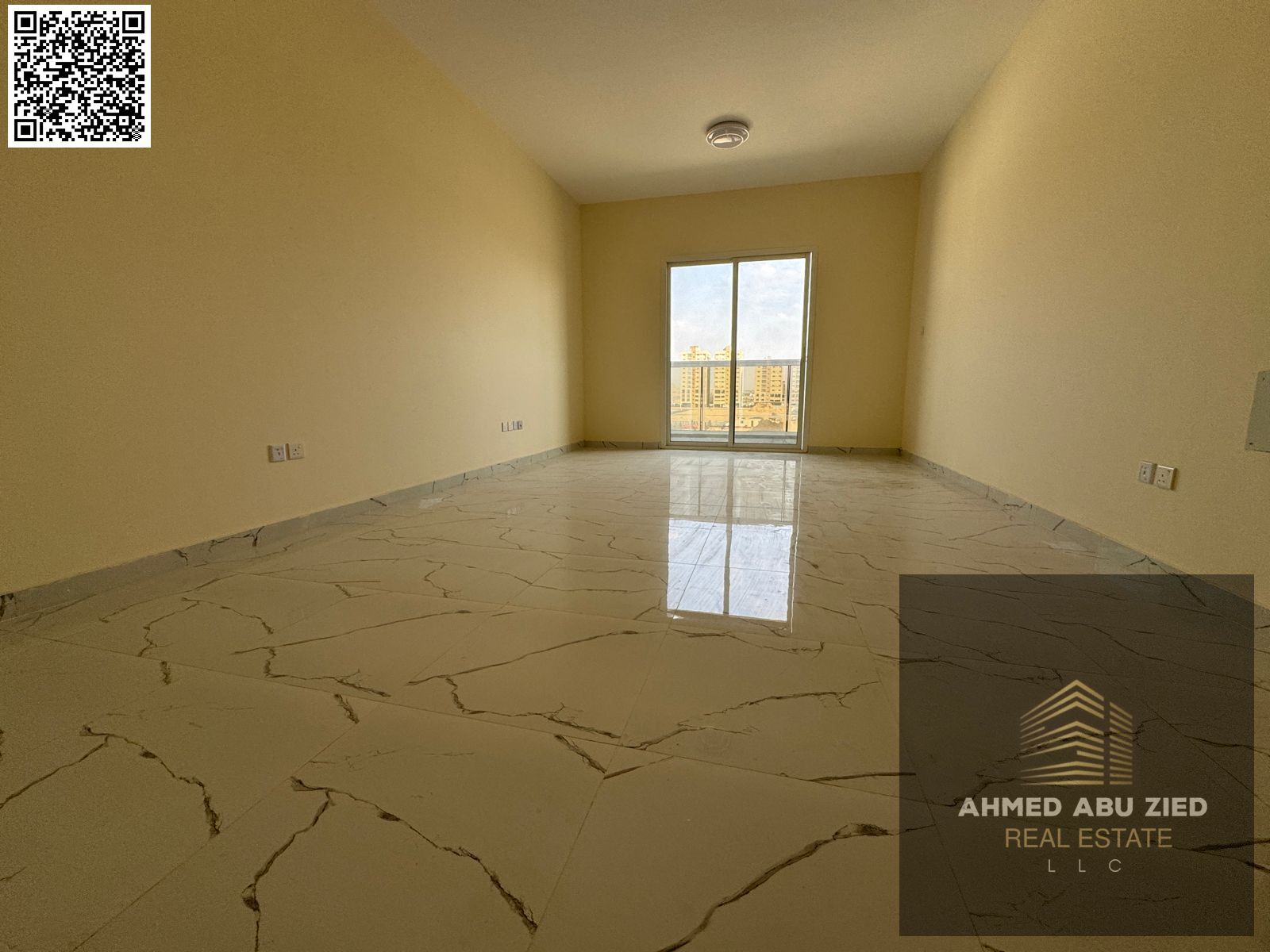 The largest and most luxurious master bedroom and living room apartment with a maid's room for annual rent in Al Jurf 3! Don't miss the opportunity!