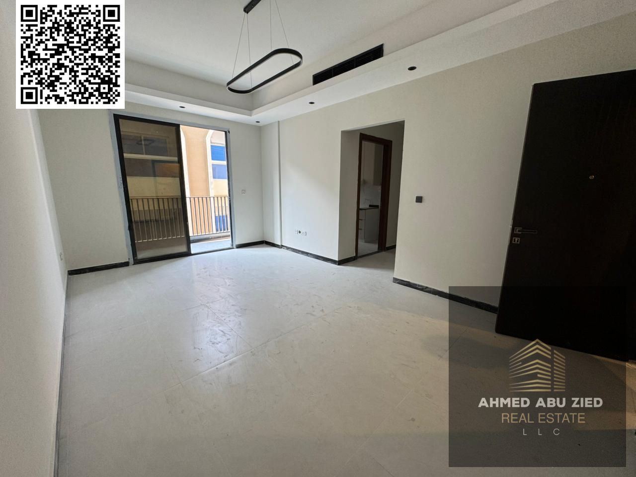 Luxury one-bedroom apartment, first occupancy, in Al Jurf 3, Ajman | Balcony | 2 bathrooms | Equipped kitchen | Modern finishing | Central air conditi