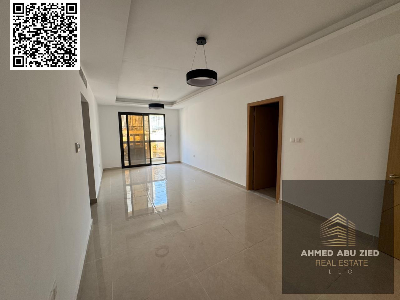 Luxury two-bedroom apartment with a living room, brand new, in Al Jurf 3 | 3 bathrooms | Balcony | Equipped kitchen | Central air conditioning | Stra