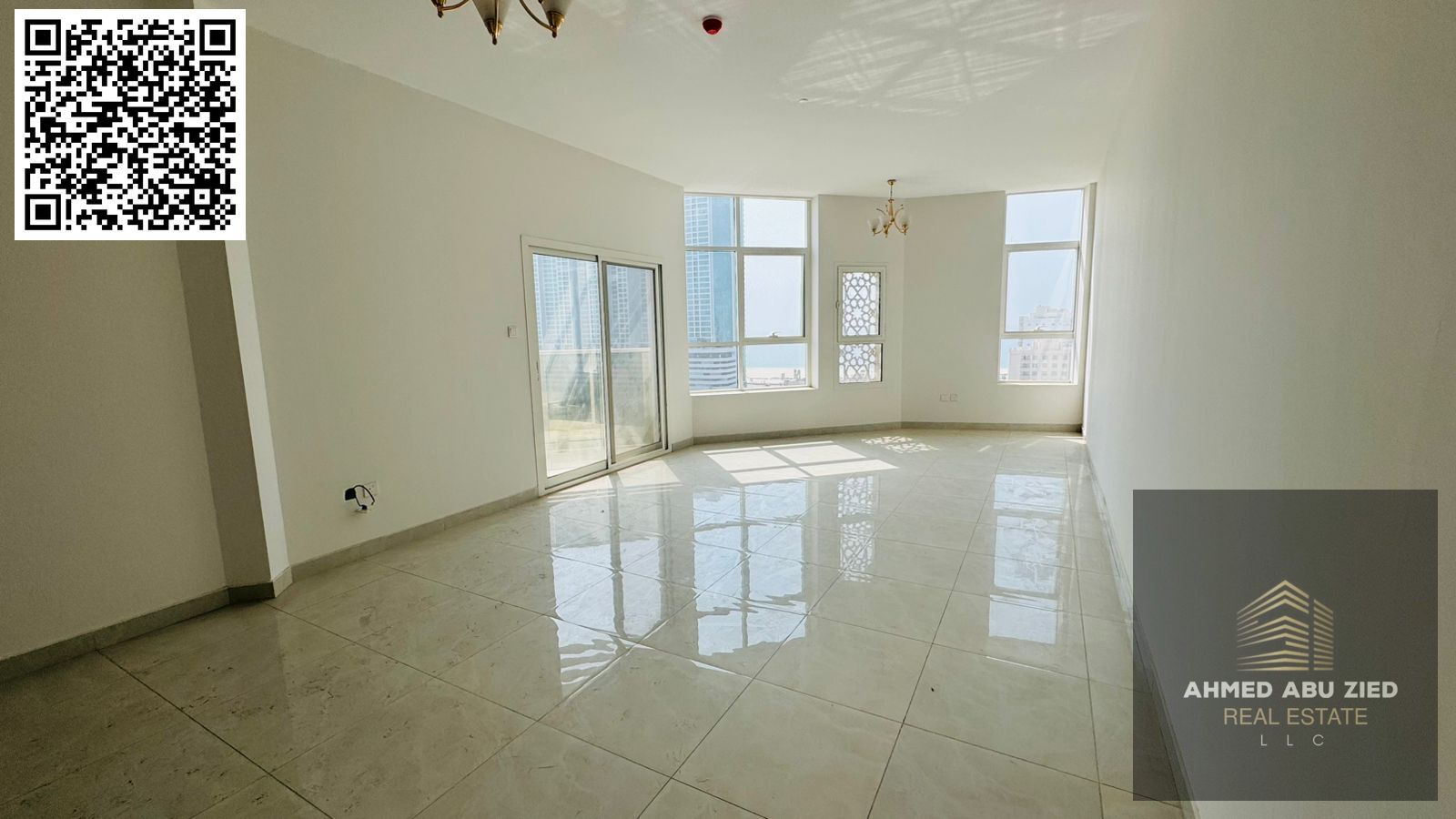 Luxury two-bedroom apartment in Al Rumaila, Ajman, first occupancy | 3 bathrooms | Built-in wardrobes | Laundry room | Balcony | Open view | Parking |