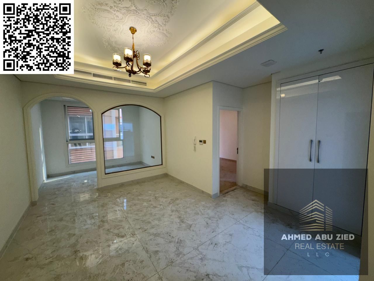Luxury and beautiful one-bedroom apartment in Al Muwaihat 3, Ajman | Second occupant | 2 bathrooms | Balcony | Central air conditioning | Gym + swimmi