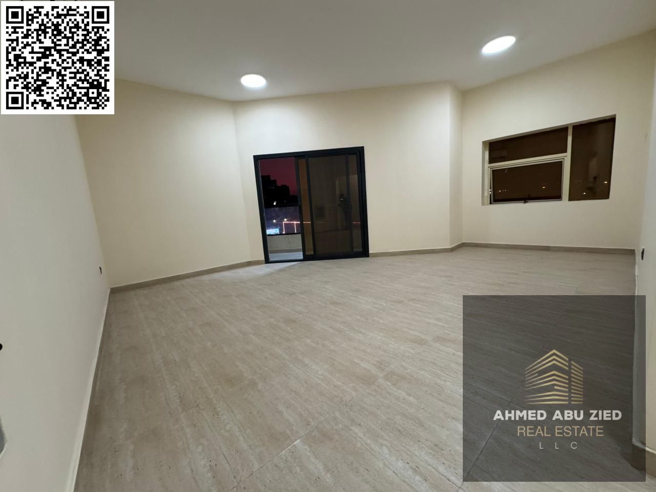 Luxury and spacious two-bedroom apartment in Al Rashidiya 3, Ajman | Two master bedrooms with a maid's room | Four bathrooms | Split AC units | Spacio
