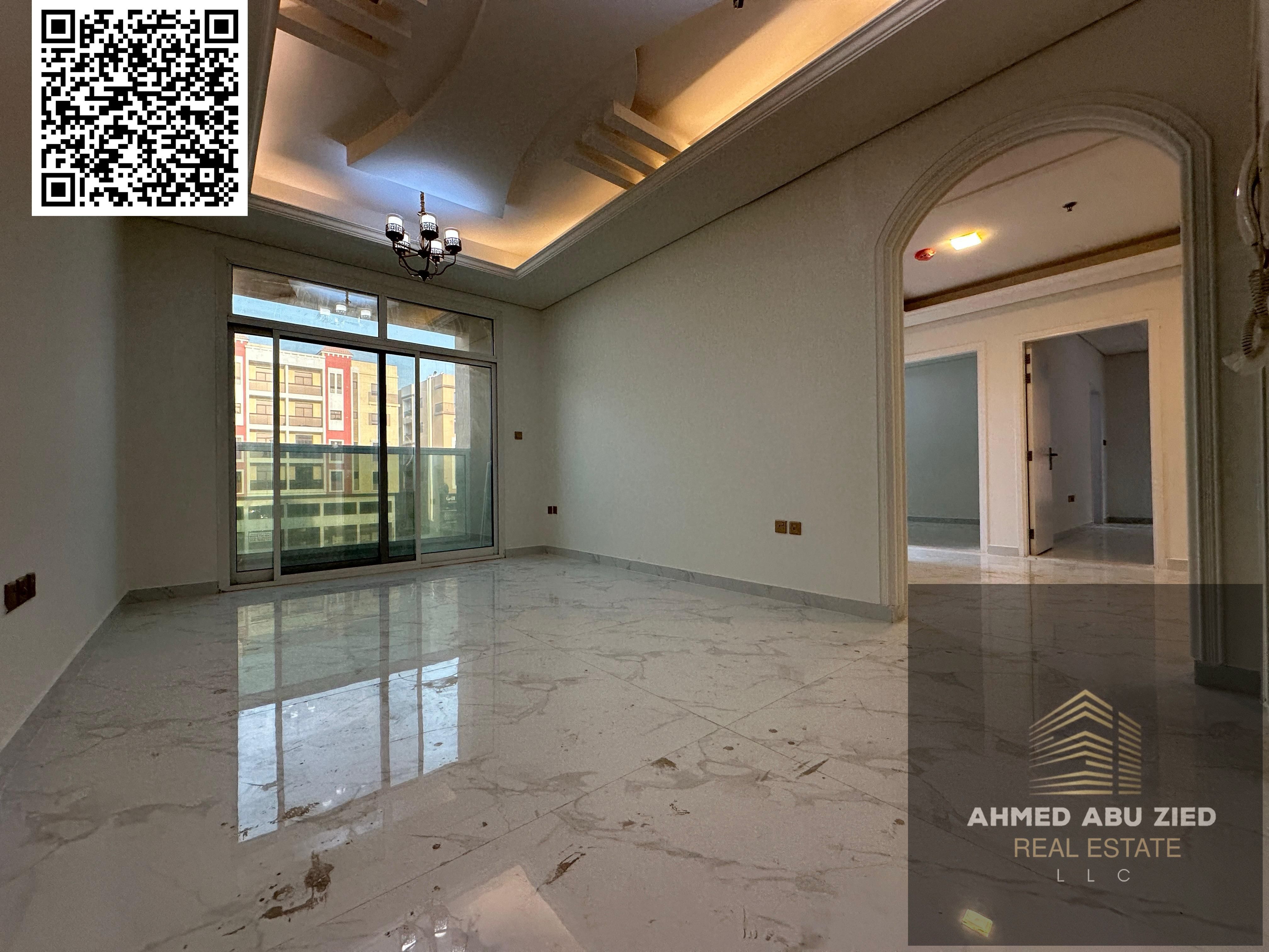 Luxury two-bedroom apartment with living room and majlis in Al Muwaihat 3, Ajman | Second tenant | Two bathrooms | Balcony | Storage room in Al Thuwai