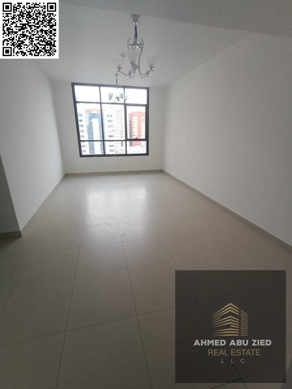 Upscale two-bedroom apartment in Al Nuaimiya 1, Ajman | Built-in wardrobes | Central air conditioning | Two bathrooms | Premium finishes | Equipped ki