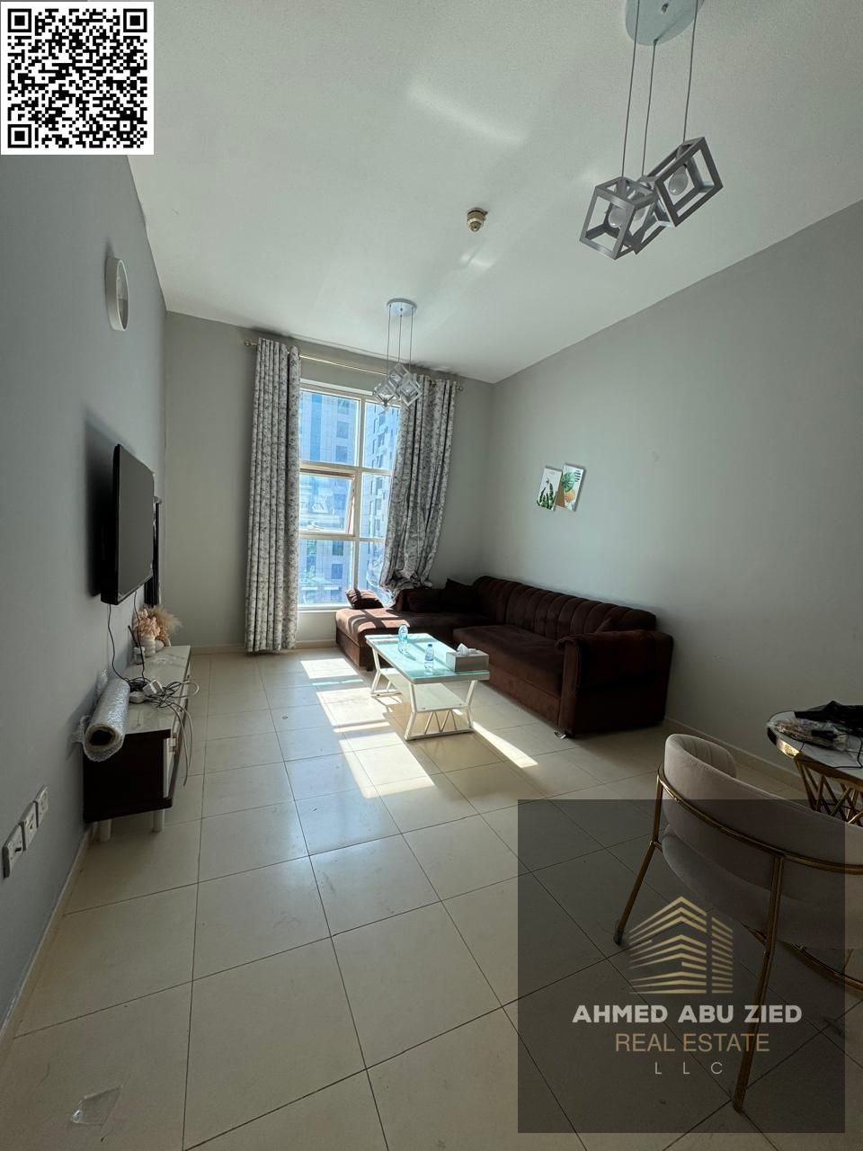 Luxury fully furnished one-bedroom apartment in Al Nuaimiya 3, Ajman | Balcony | 2 bathrooms | Central air conditioning | Strategic location close to