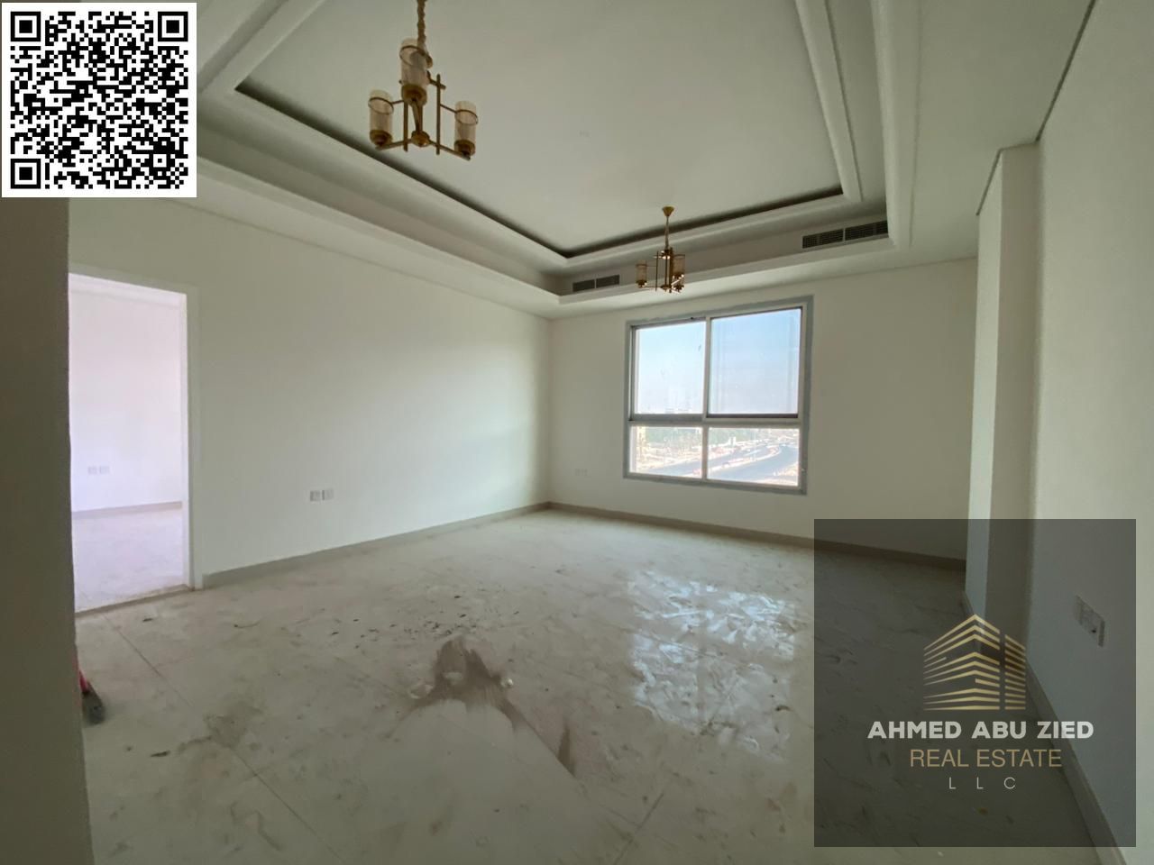 Luxury three-bedroom apartment with a living room, first occupancy in Al Muwaihat 3 | 3 bathrooms | 2 master bedrooms | Central air conditioning | Ope